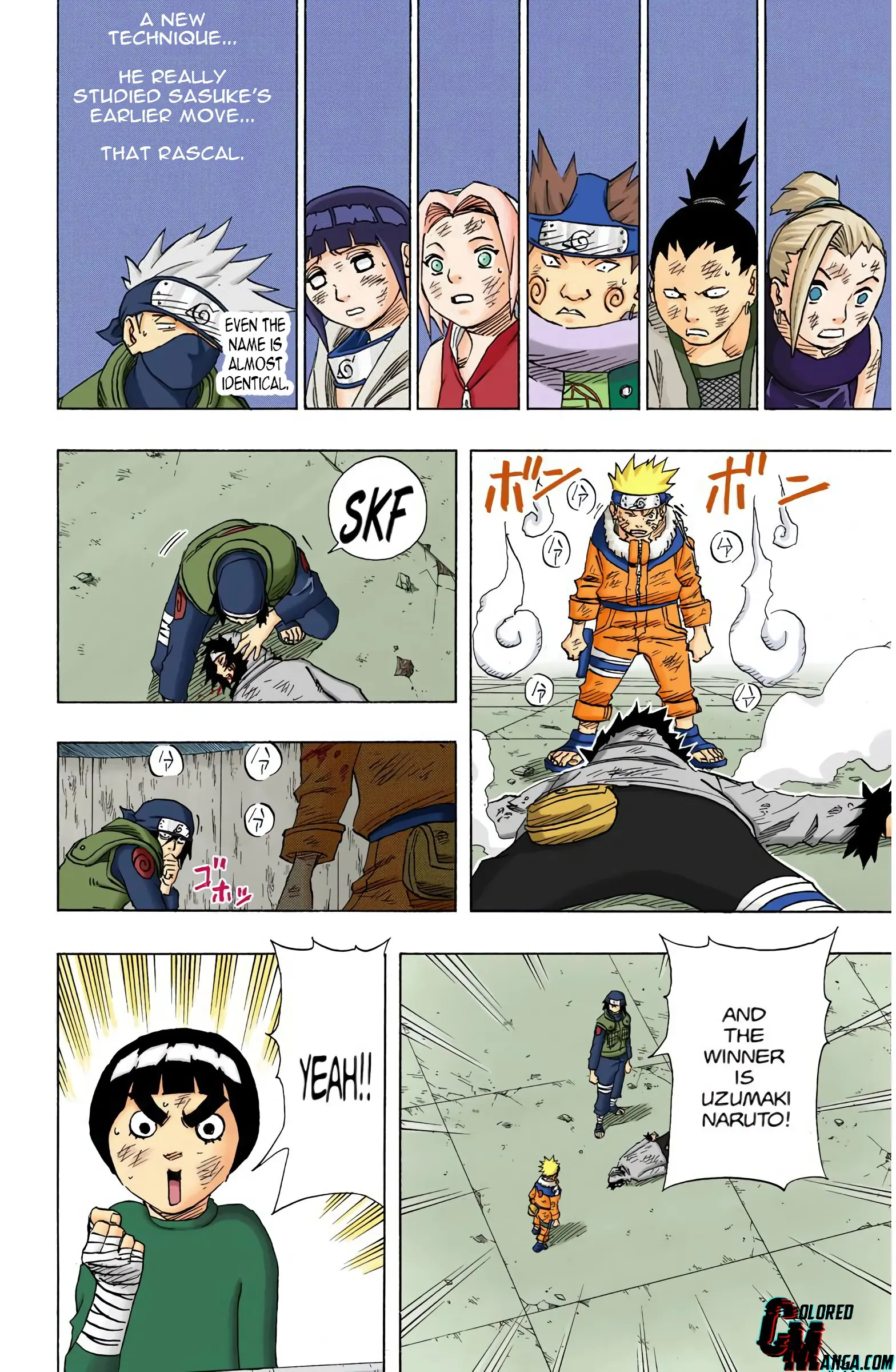 Naruto Colored Manga Online, chapter 77, page 13