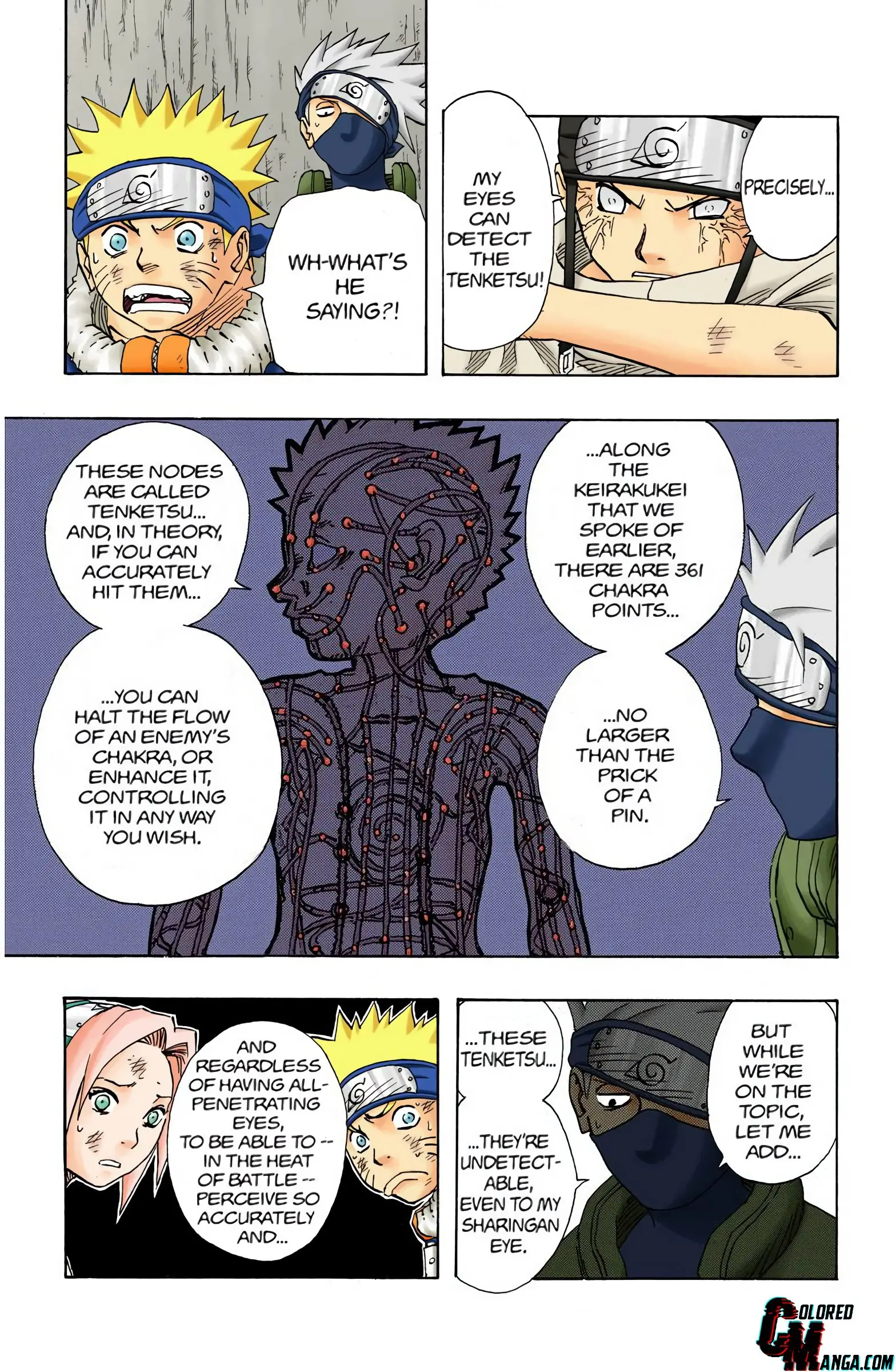 Naruto Colored Manga Online, chapter 79, page 17