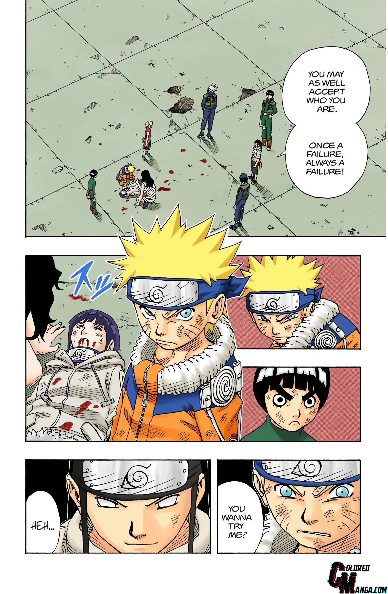 Naruto Colored Manga Online, chapter 81, page 2