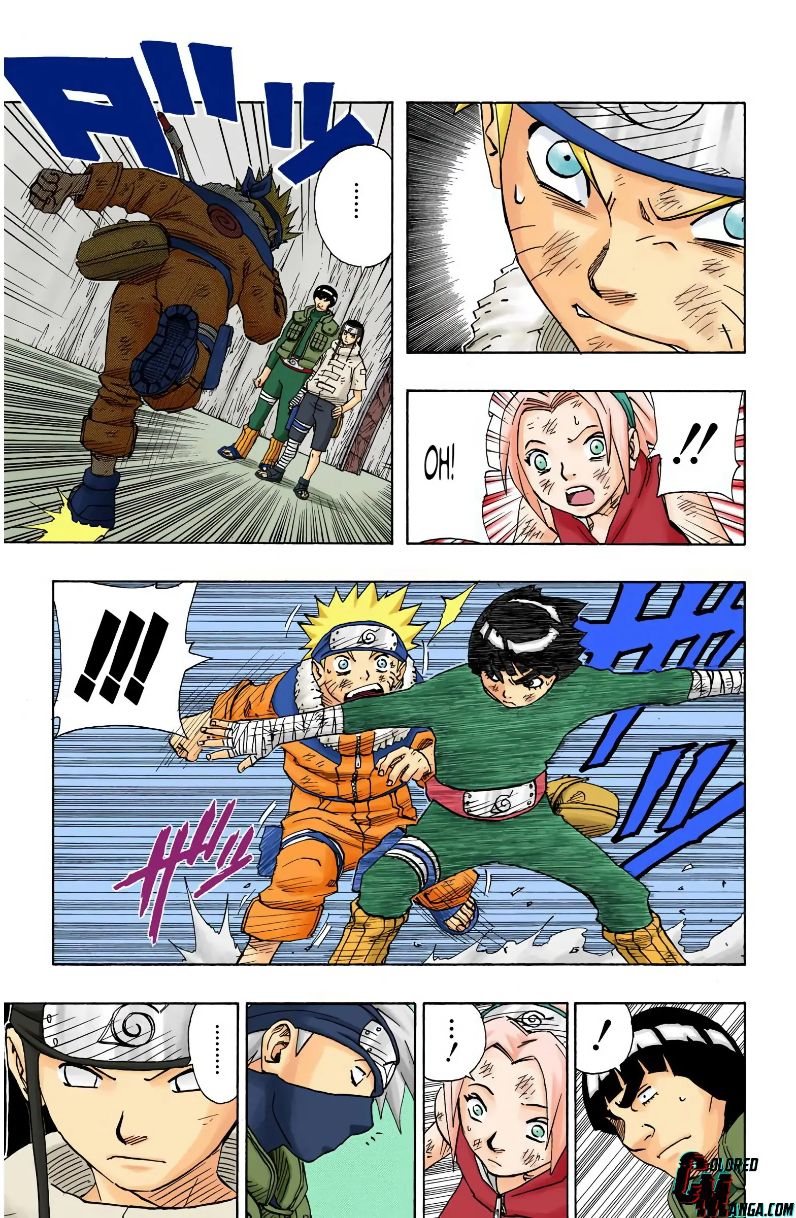 Naruto Colored Manga Online, chapter 81, page 3
