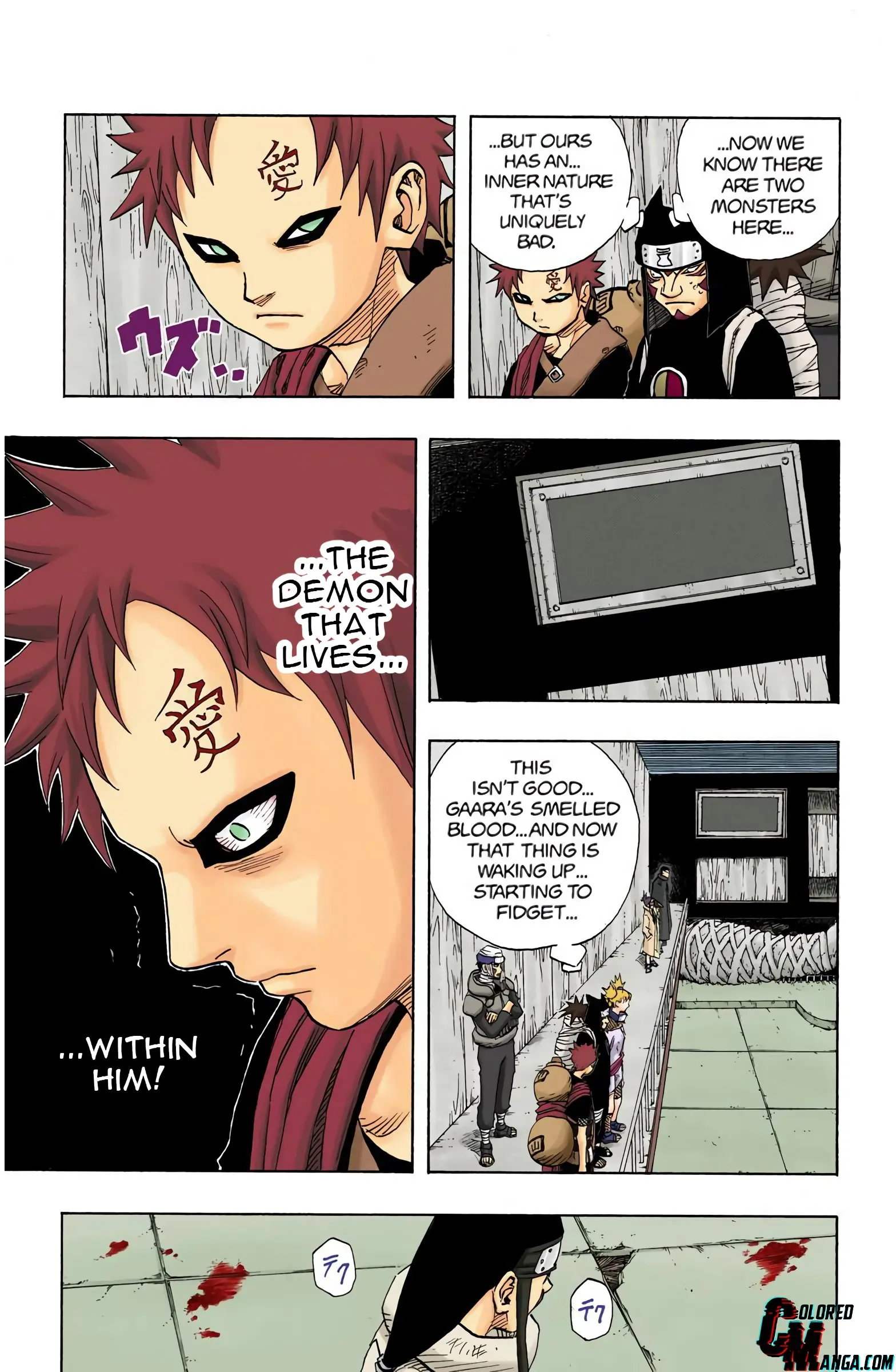 Naruto Colored Manga Online, chapter 81, page 8