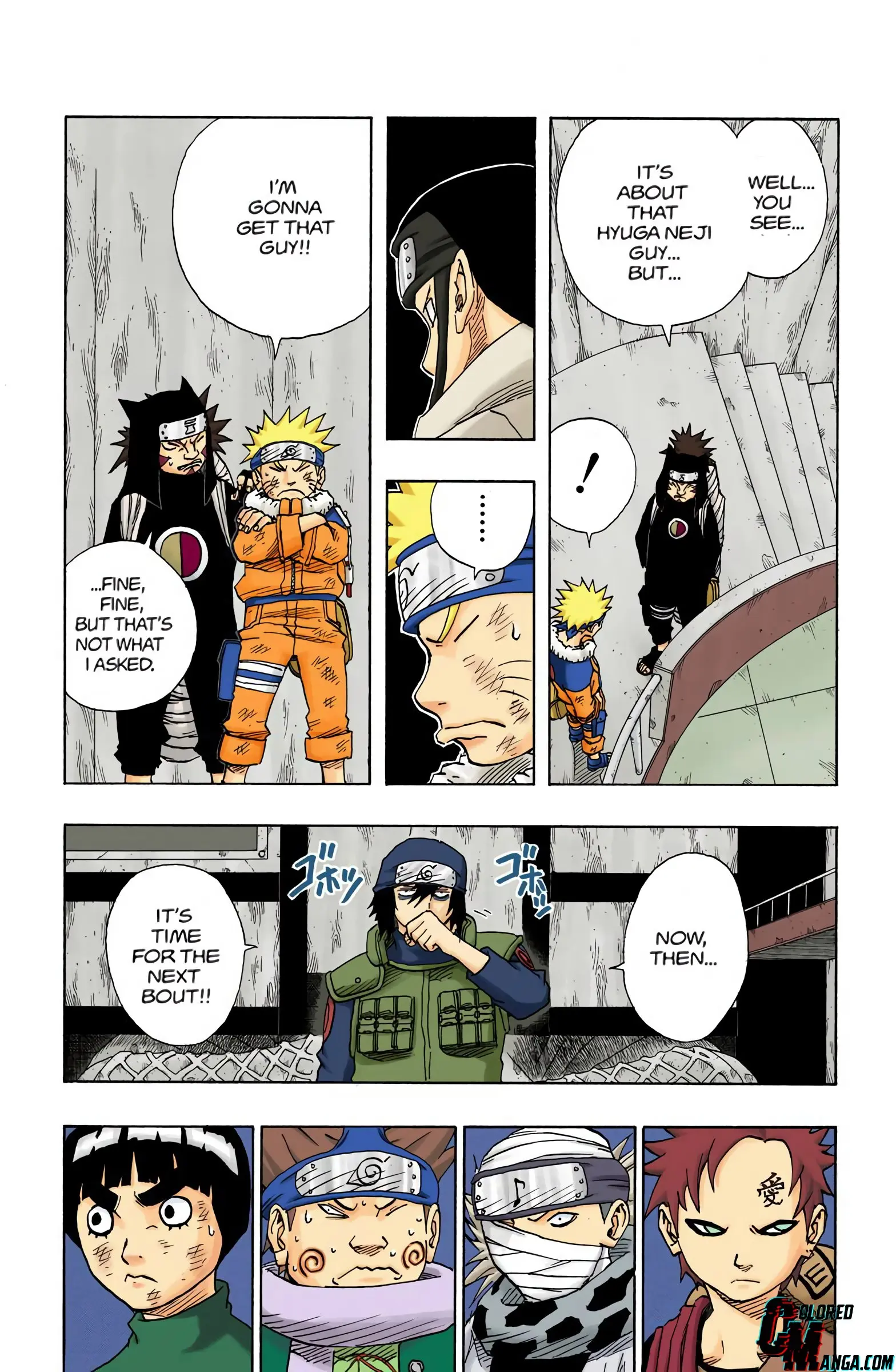 Naruto Colored Manga Online, chapter 81, page 10