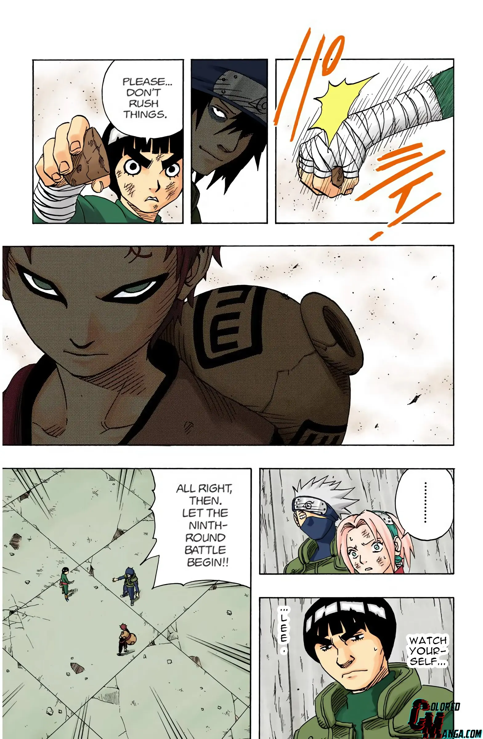 Naruto Colored Manga Online, chapter 82, page 5