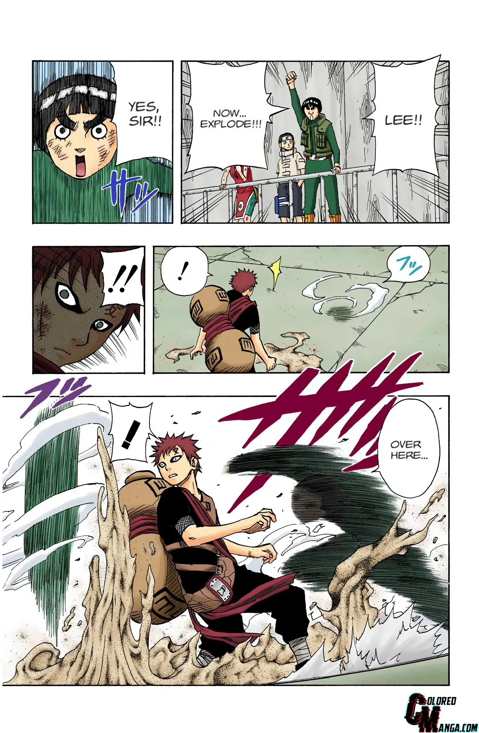 Naruto Colored Manga Online, chapter 83, page 2