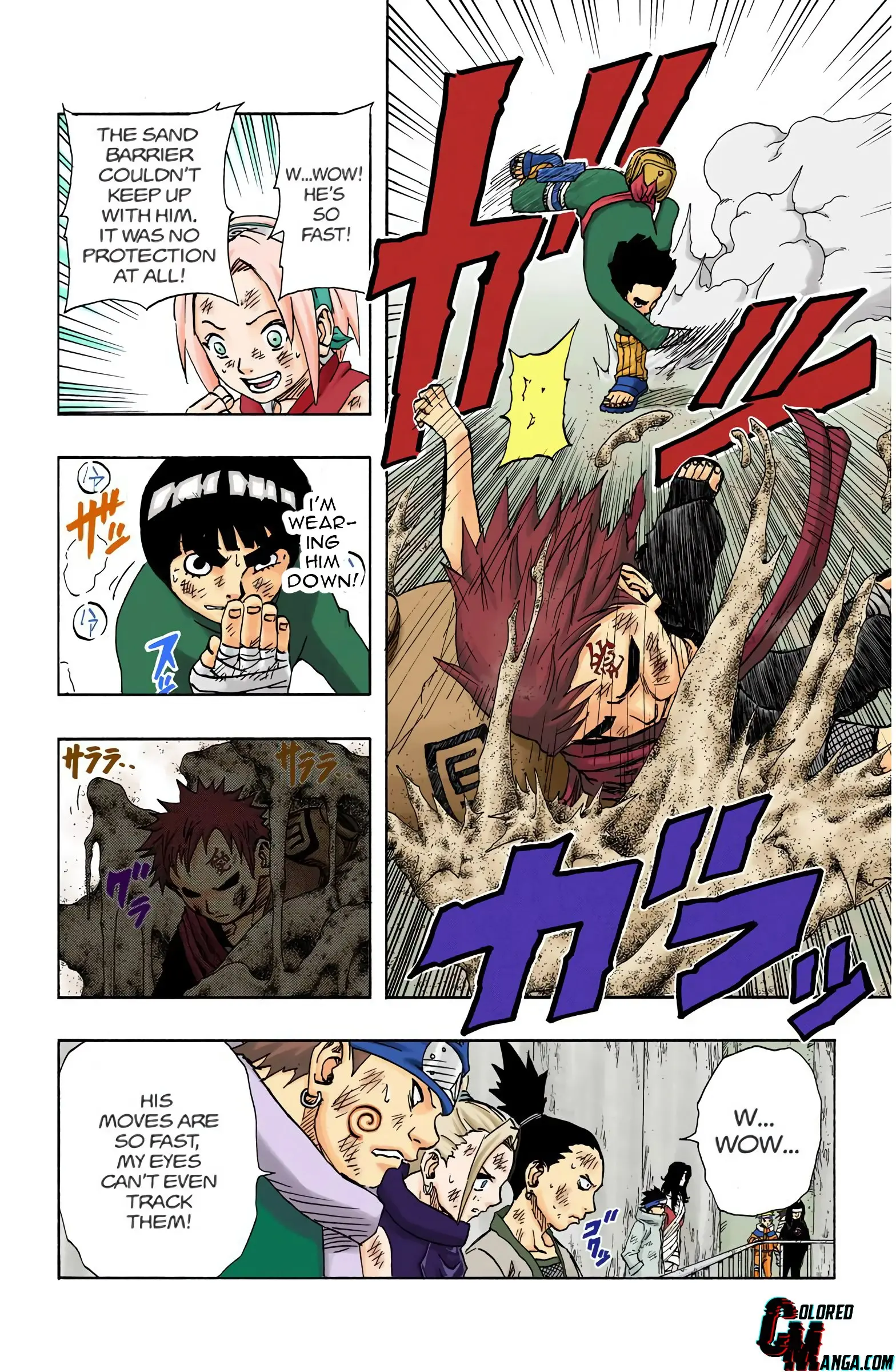 Naruto Colored Manga Online, chapter 83, page 3