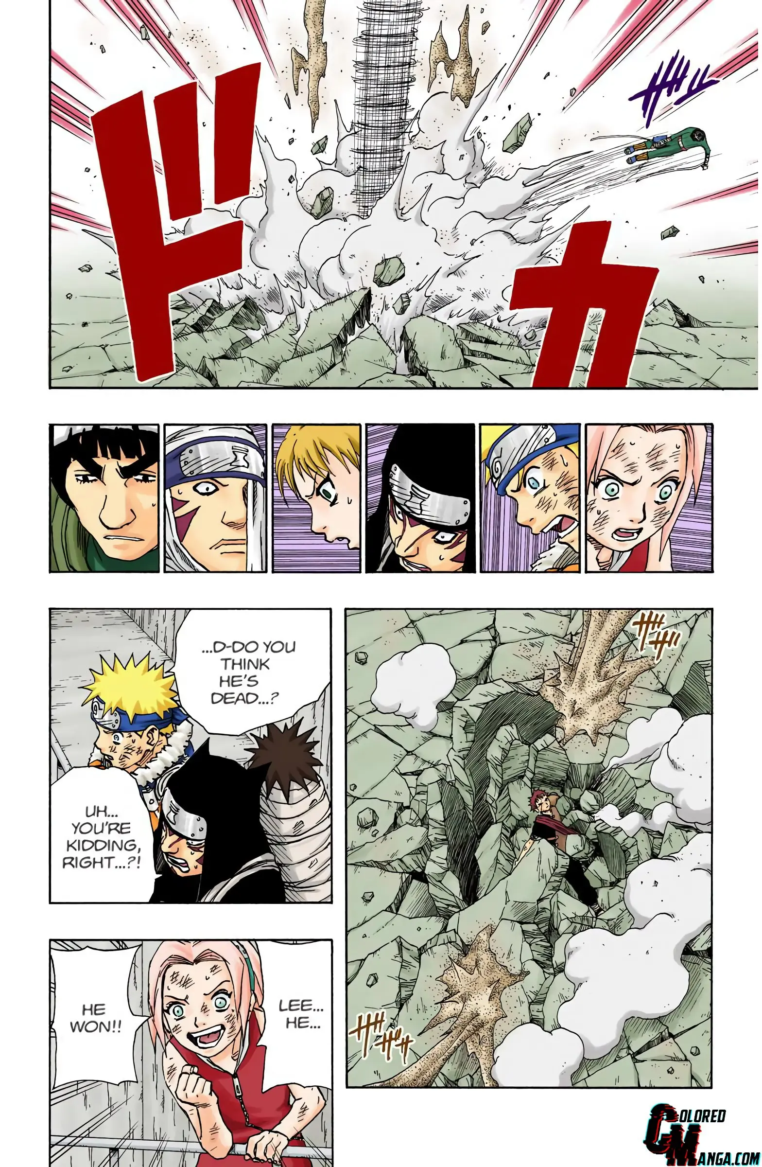Naruto Colored Manga Online, chapter 83, page 15