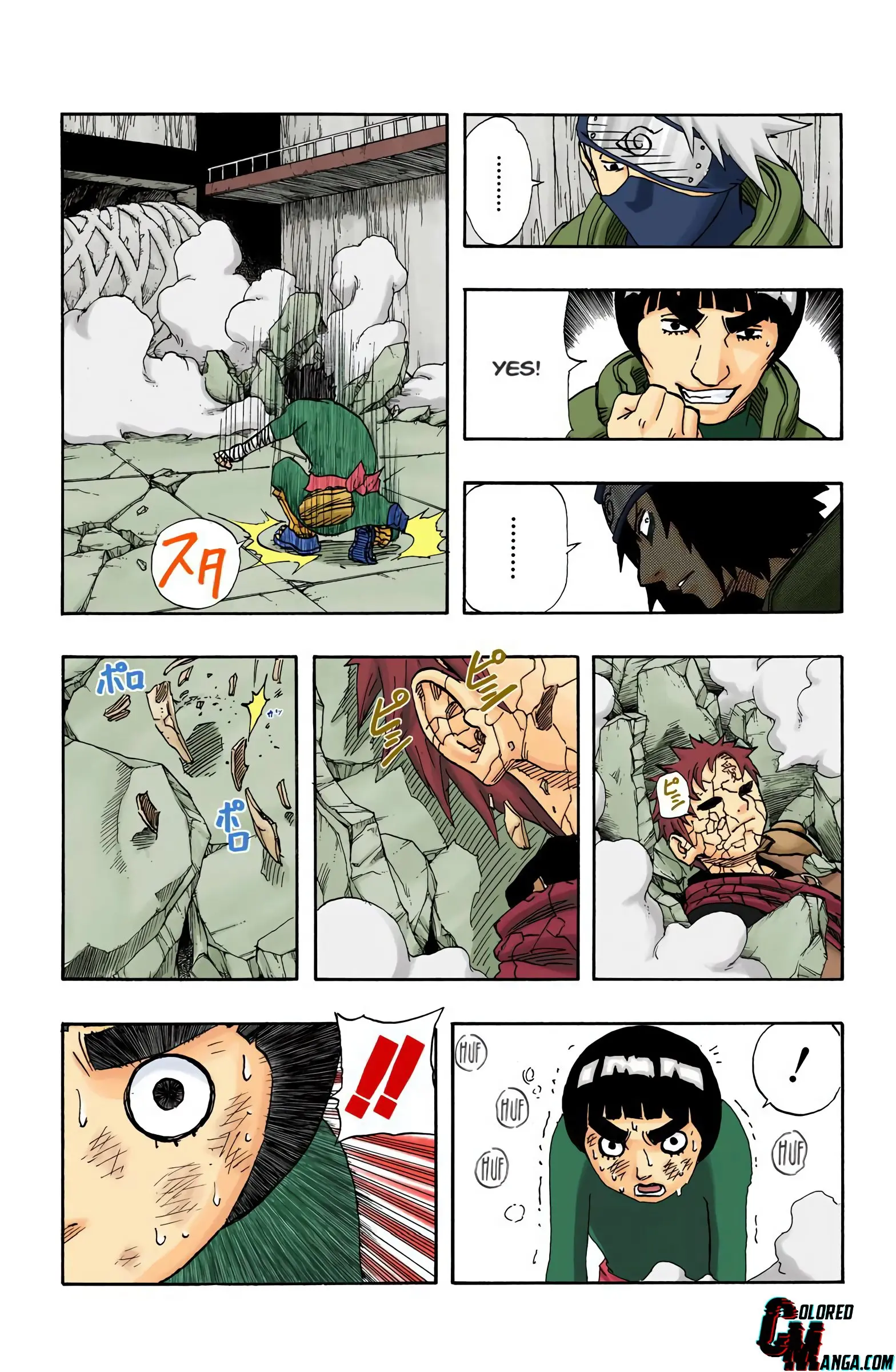 Naruto Colored Manga Online, chapter 83, page 16