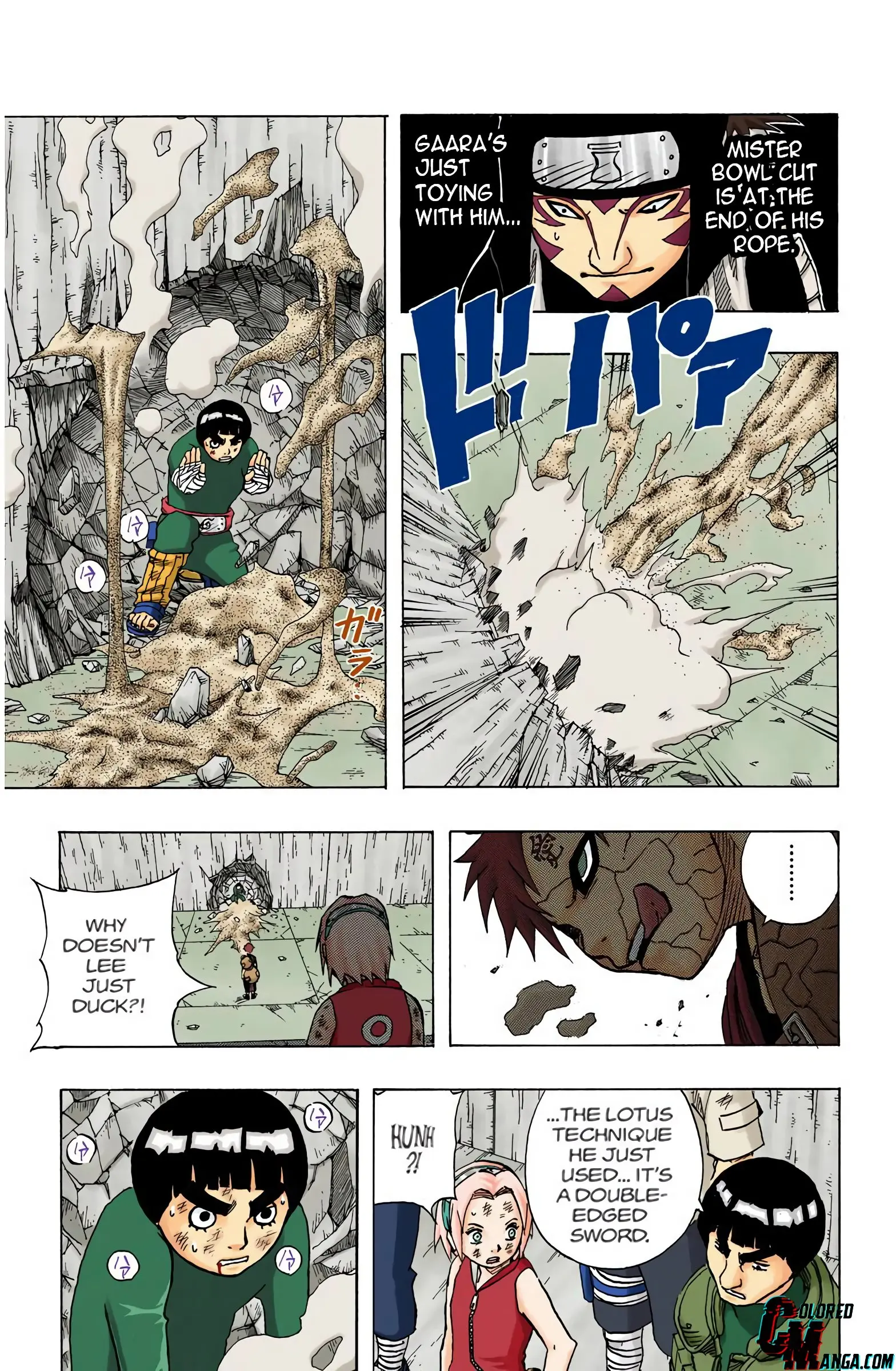 Naruto Colored Manga Online, chapter 84, page 4
