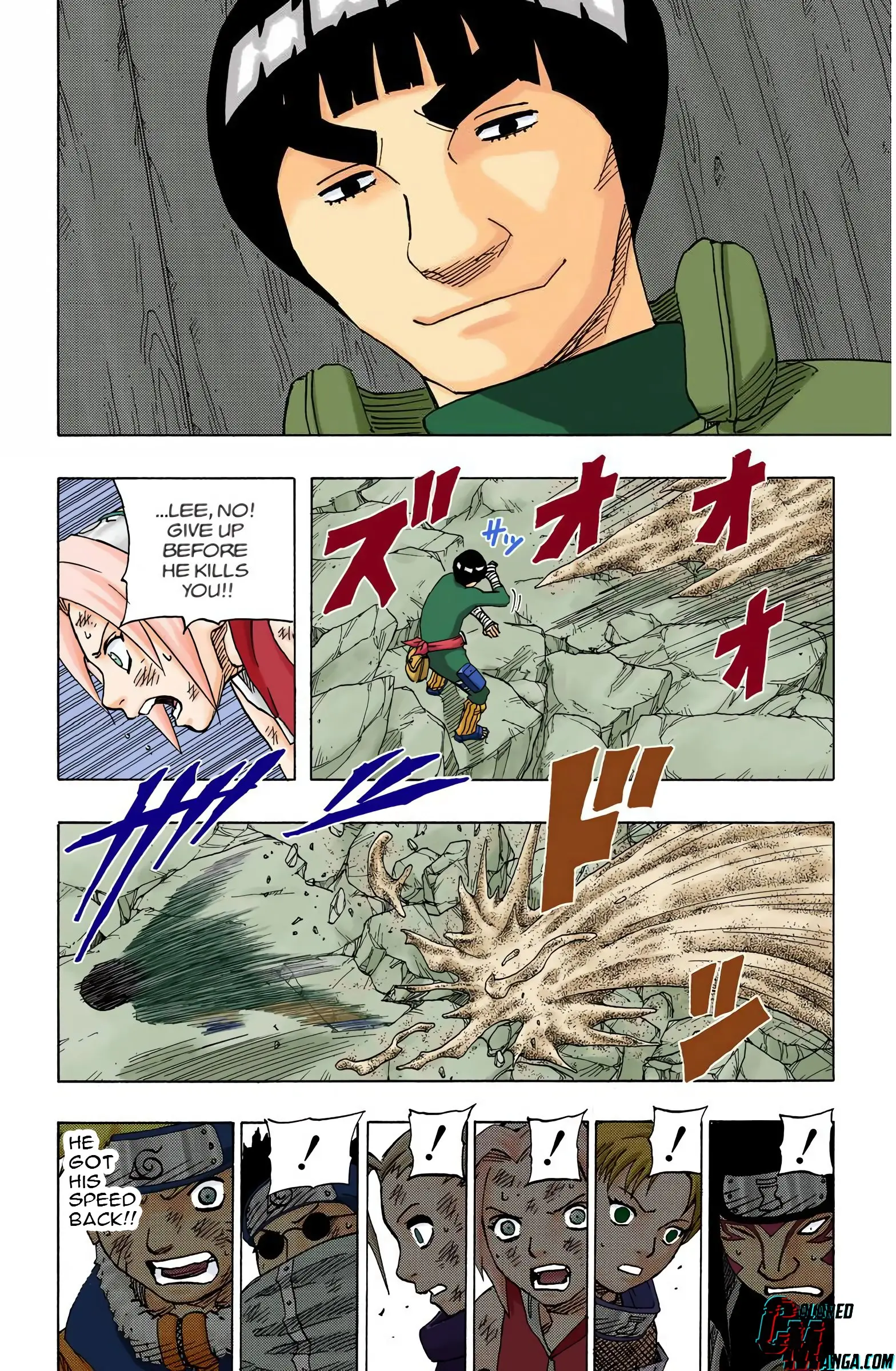Naruto Colored Manga Online, chapter 84, page 17