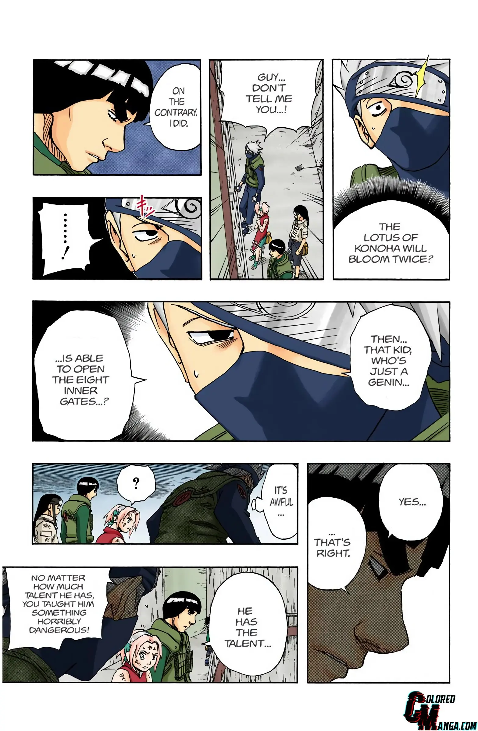 Naruto Colored Manga Online, chapter 85, page 3