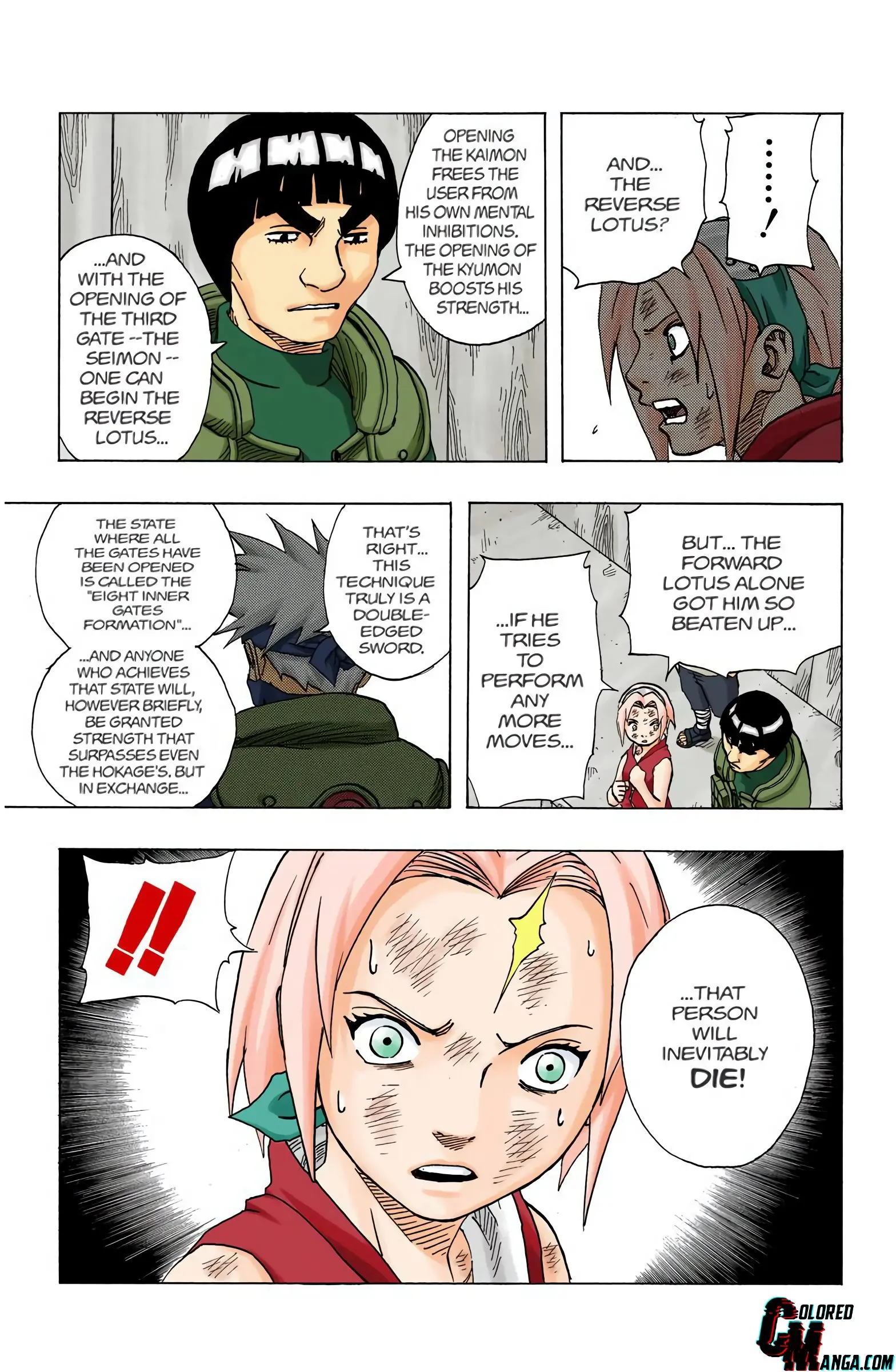 Naruto Colored Manga Online, chapter 85, page 9