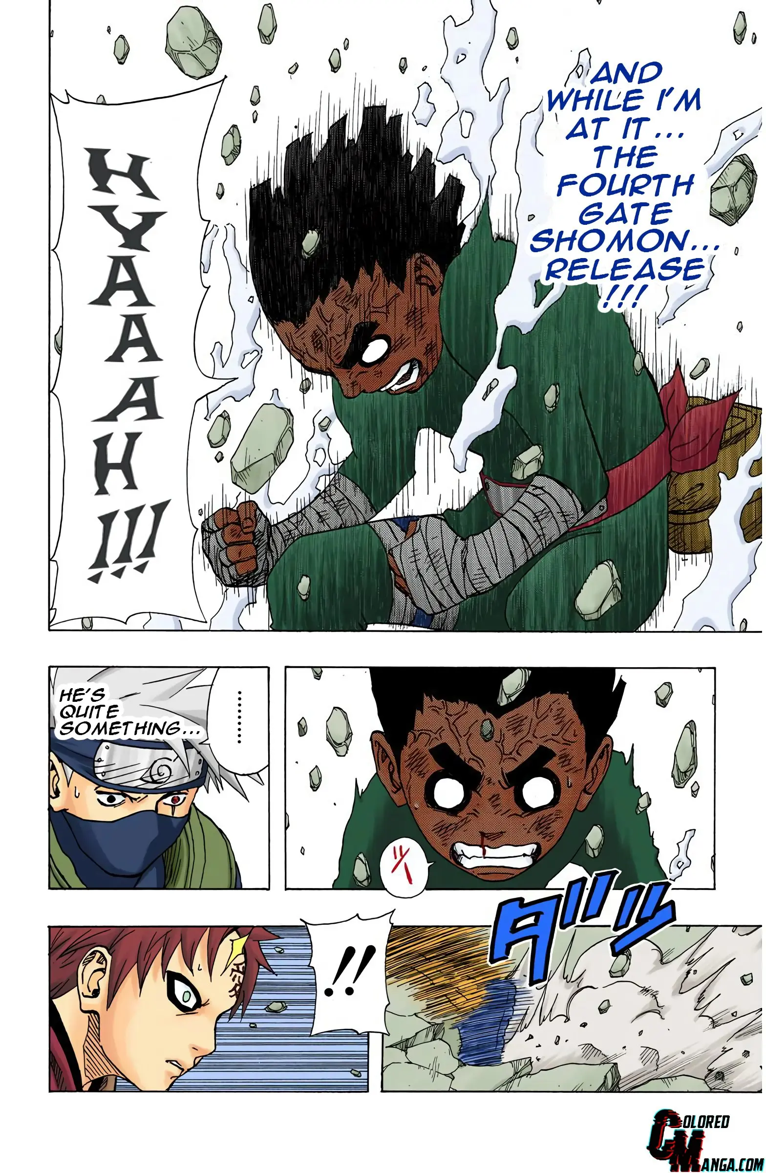 Naruto Colored Manga Online, chapter 85, page 12