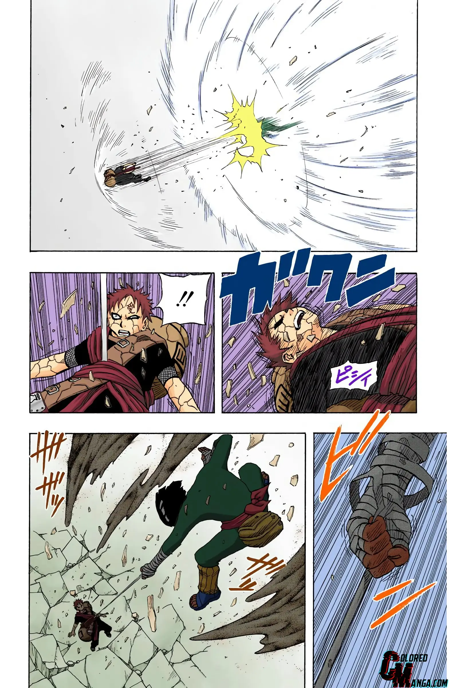 Naruto Colored Manga Online, chapter 86, page 2