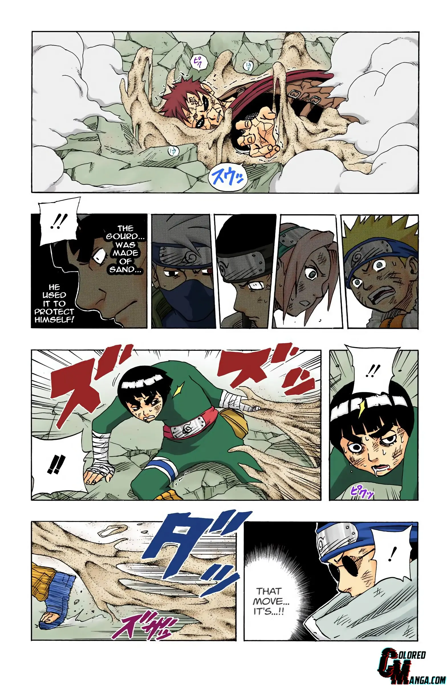 Naruto Colored Manga Online, chapter 86, page 7