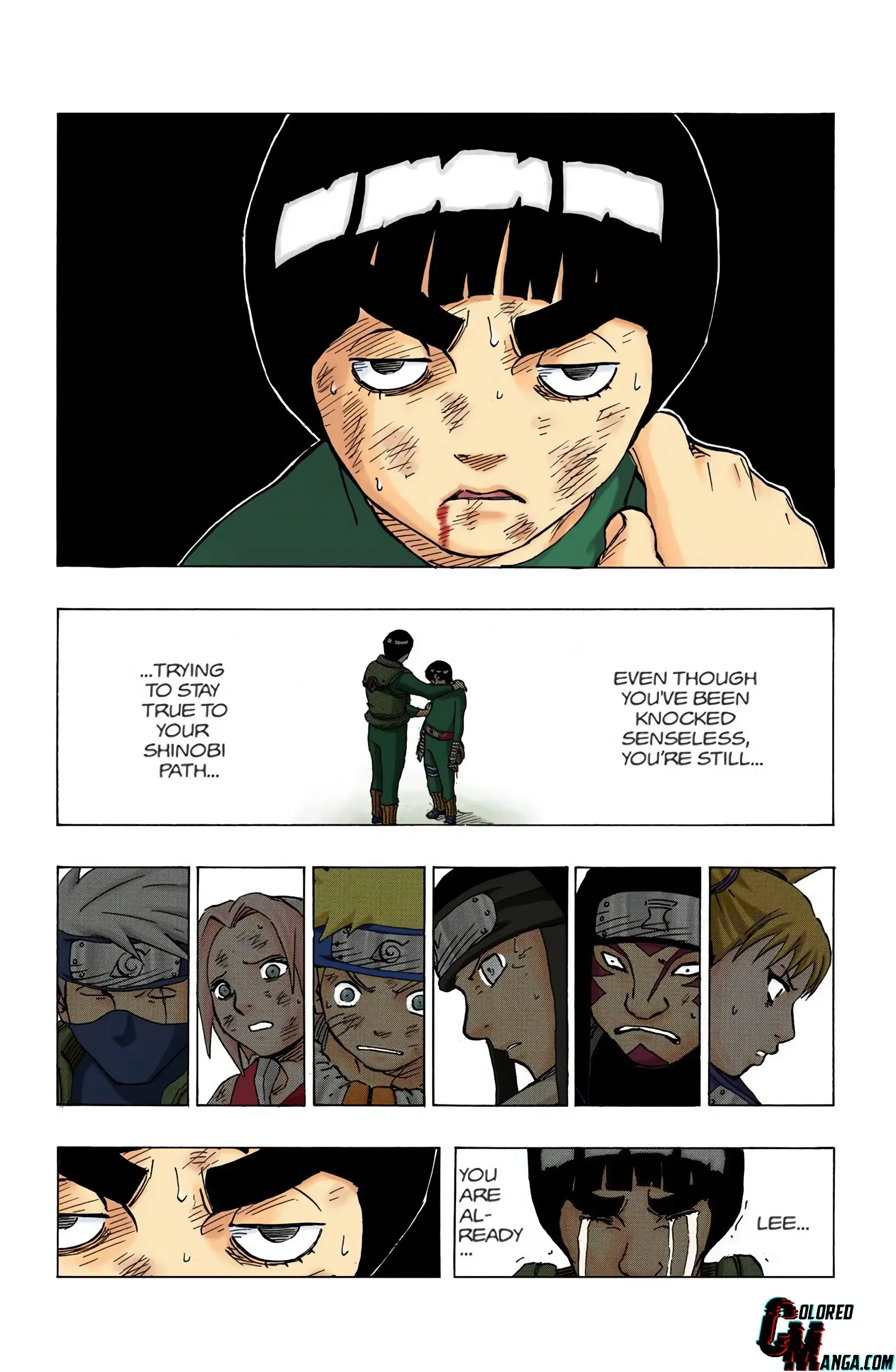 Naruto Colored Manga Online, chapter 86, page 16