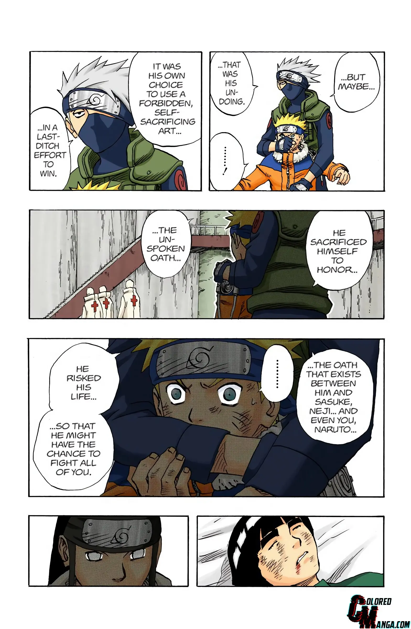 Naruto Colored Manga Online, chapter 87, page 7
