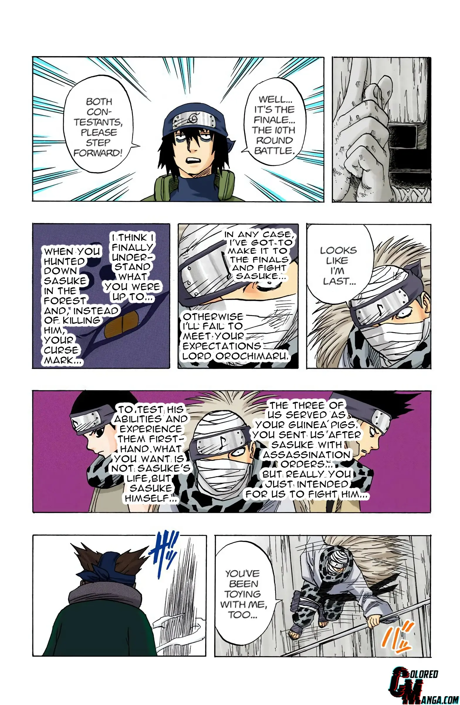 Naruto Colored Manga Online, chapter 87, page 11