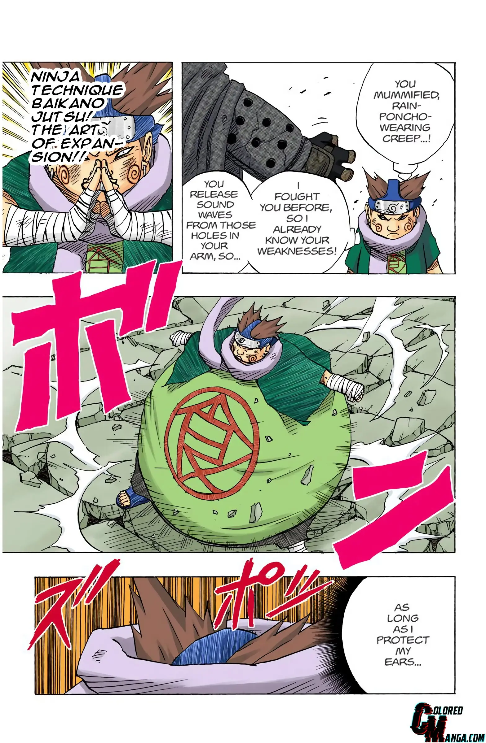 Naruto Colored Manga Online, chapter 87, page 13