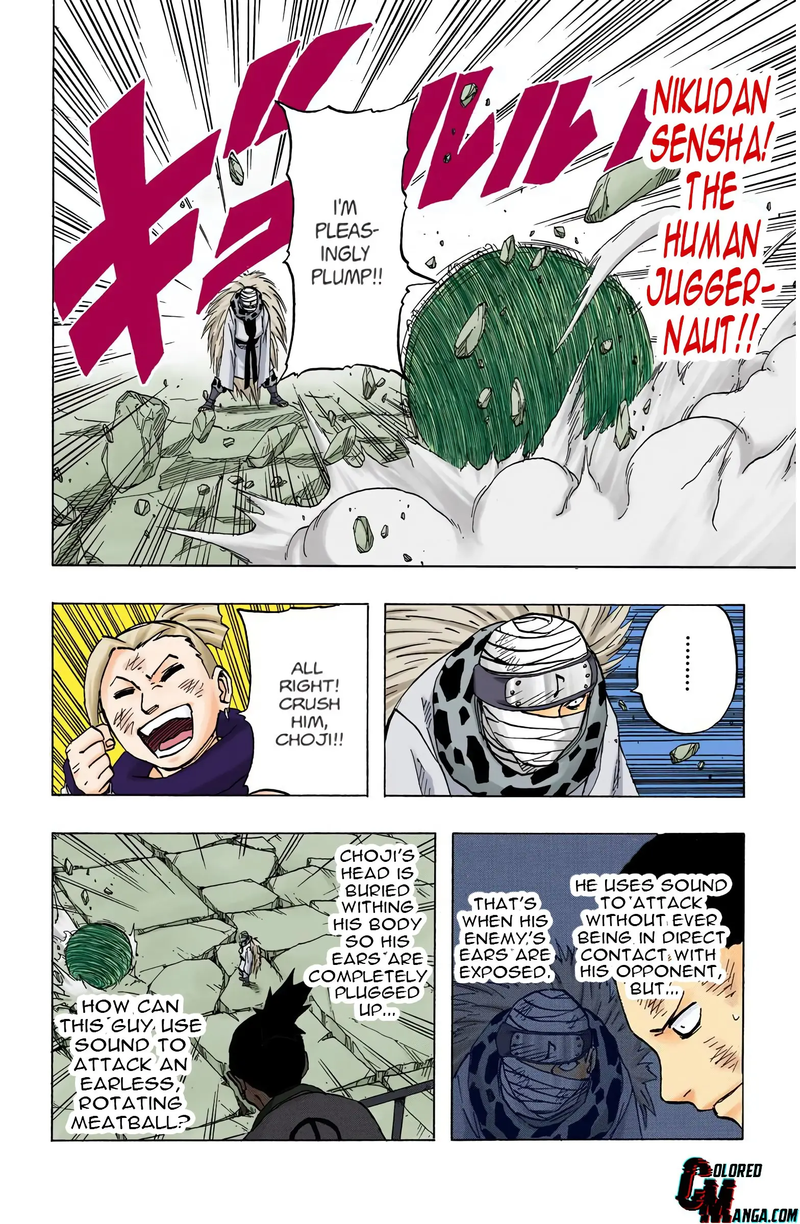 Naruto Colored Manga Online, chapter 87, page 14