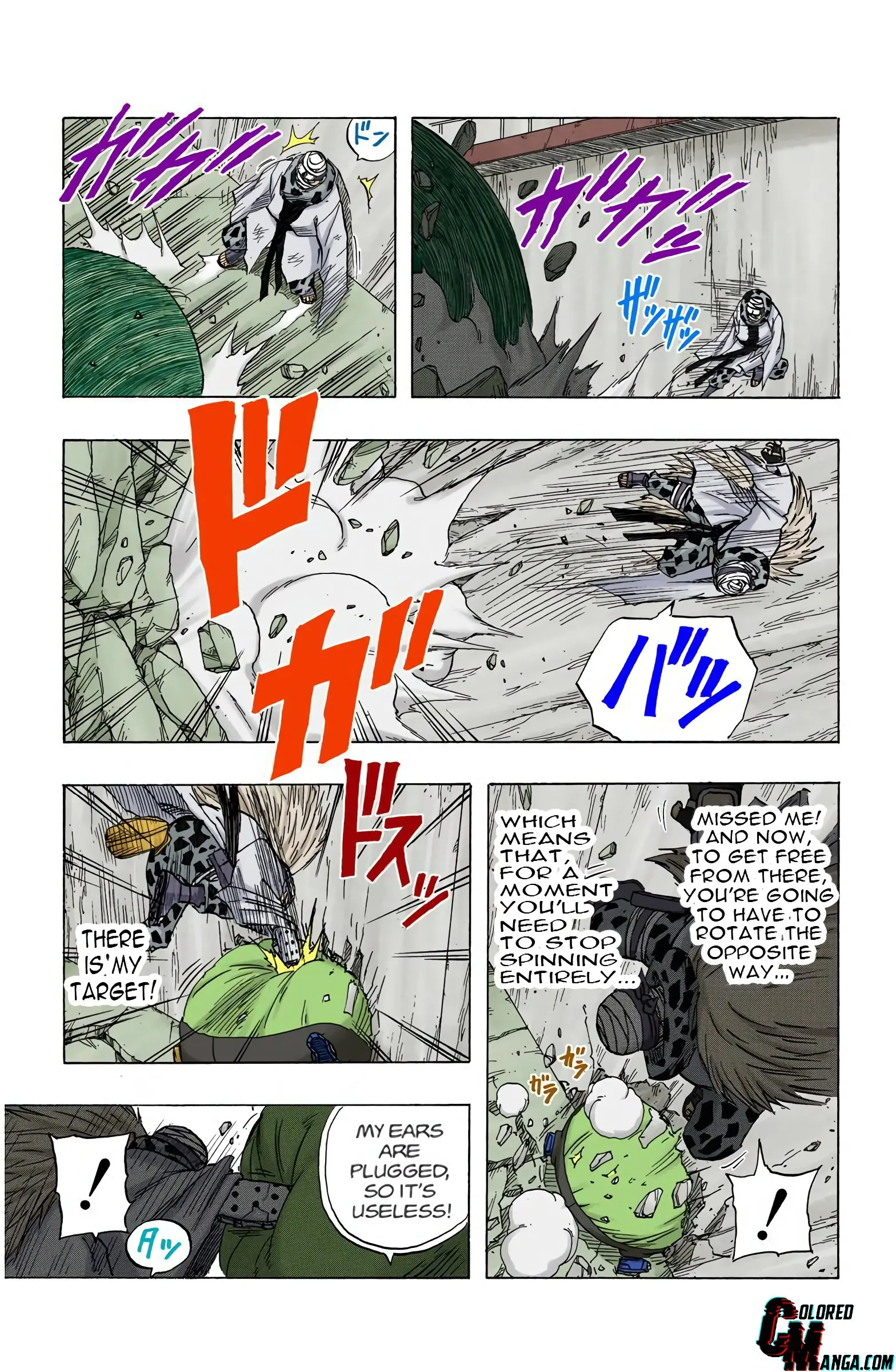 Naruto Colored Manga Online, chapter 87, page 15