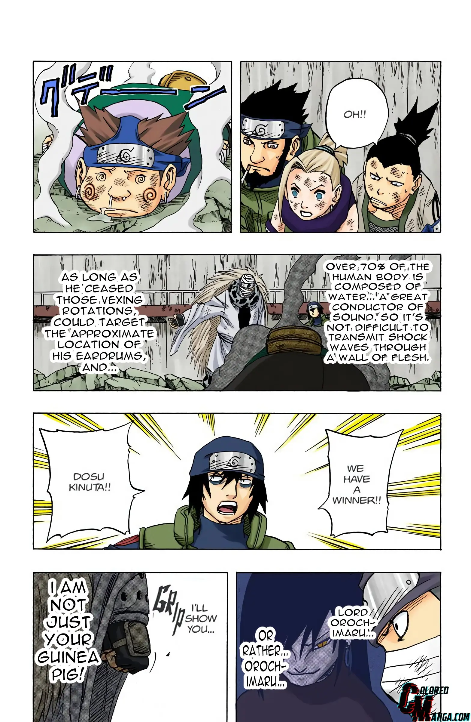 Naruto Colored Manga Online, chapter 87, page 17