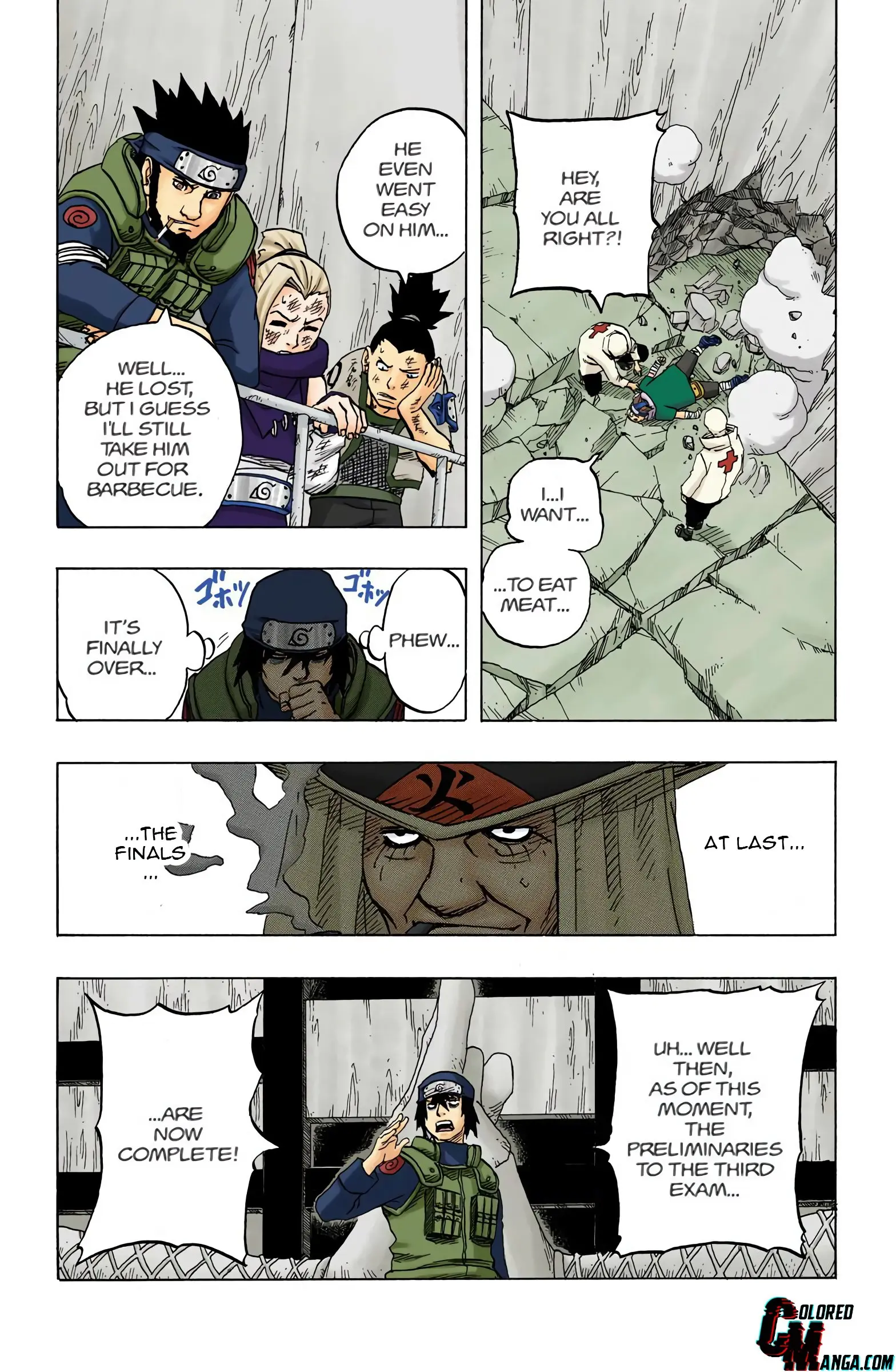 Naruto Colored Manga Online, chapter 87, page 18