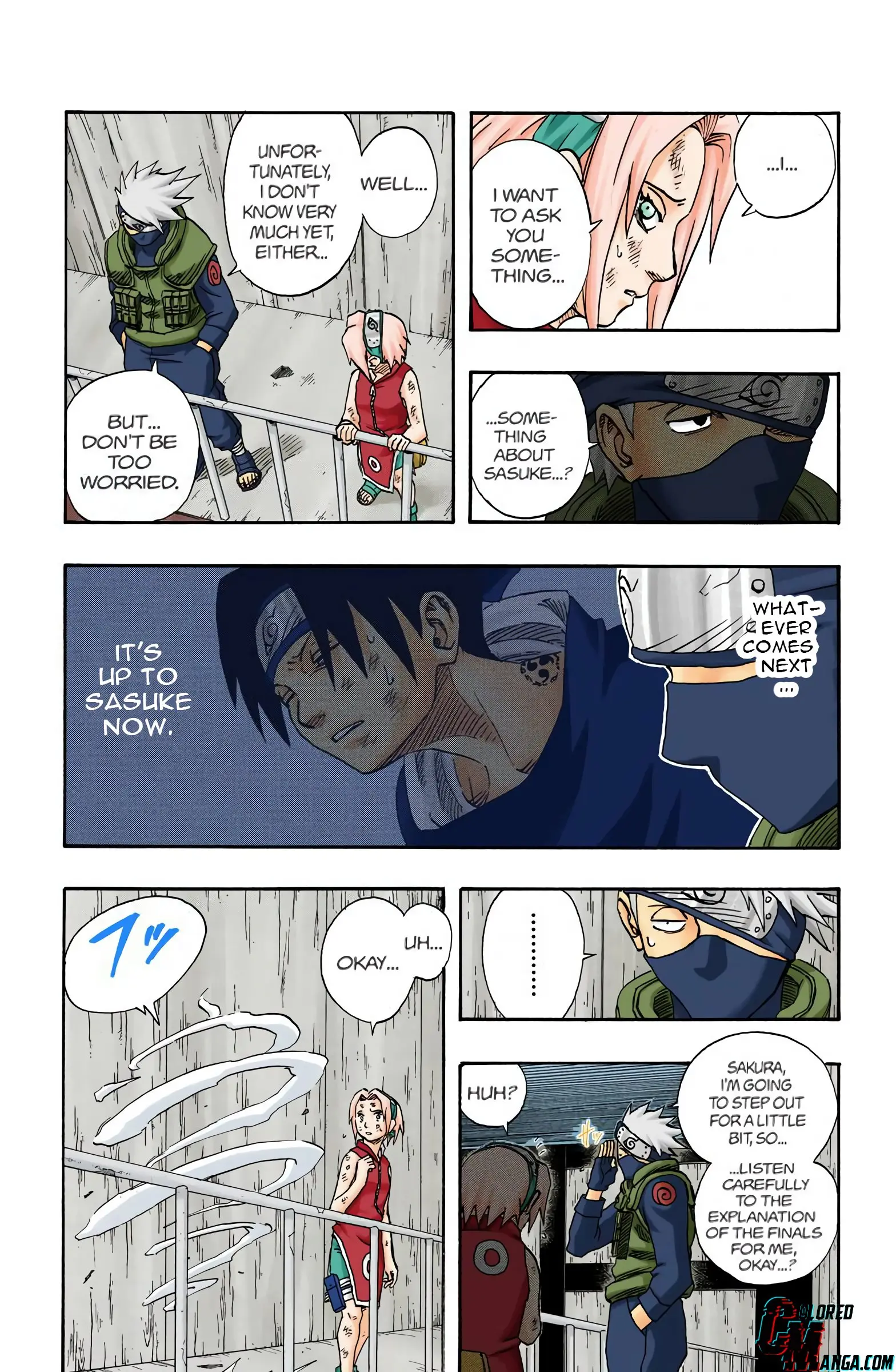 Naruto Colored Manga Online, chapter 88, page 3