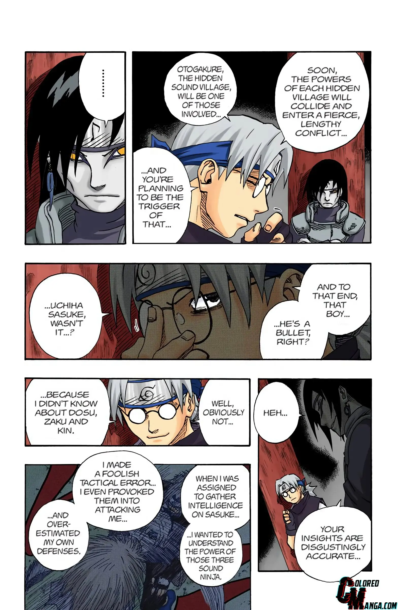 Naruto Colored Manga Online, chapter 88, page 8