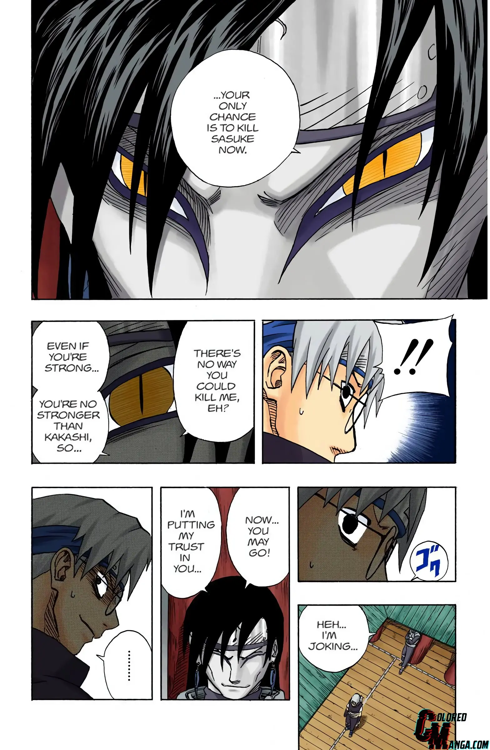 Naruto Colored Manga Online, chapter 88, page 12