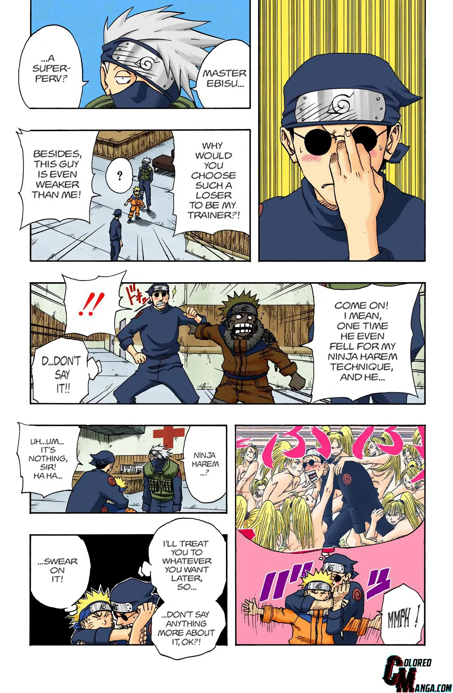 Naruto Colored Manga Online, chapter 90, page 2