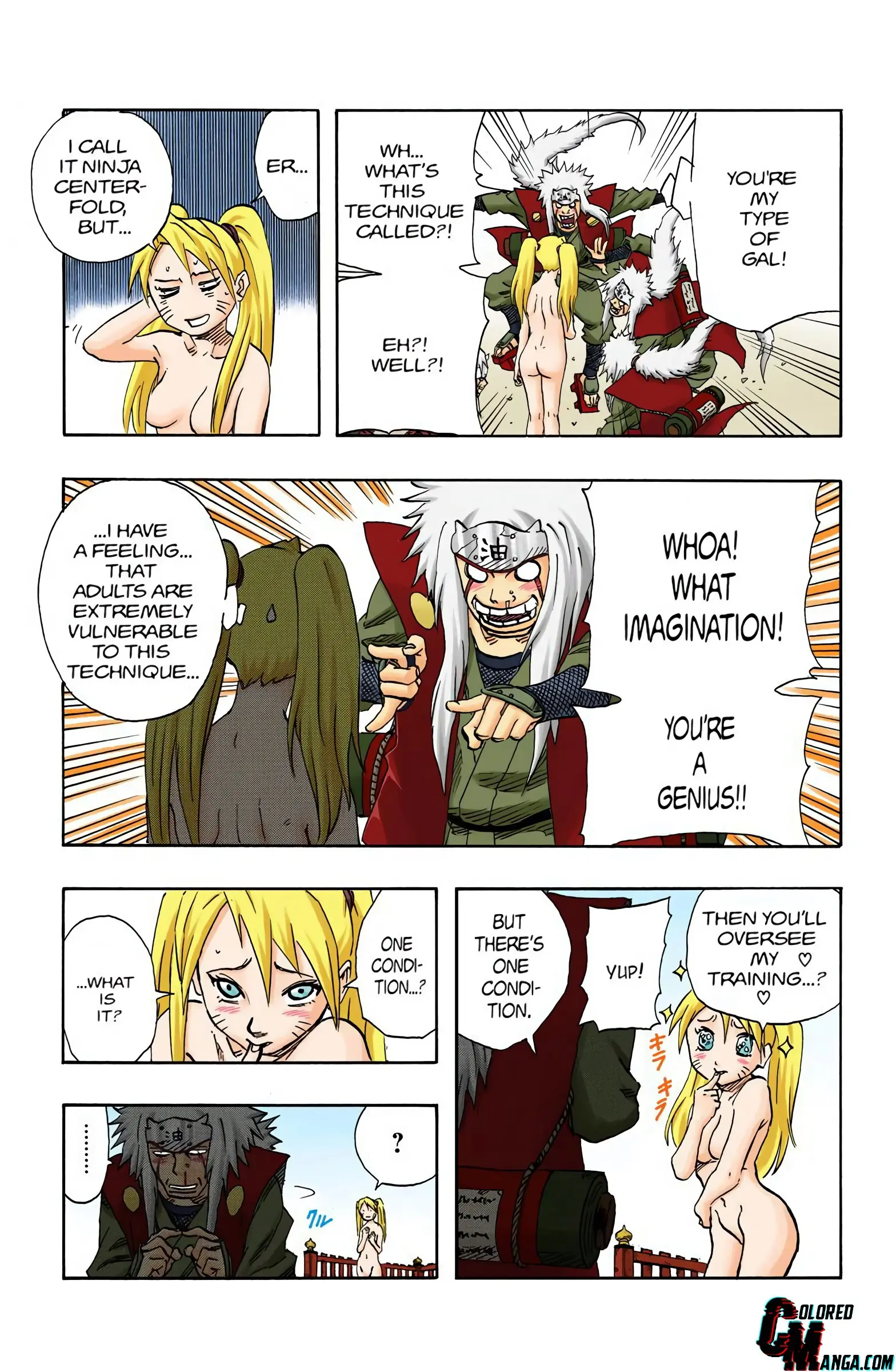 Naruto Colored Manga Online, chapter 91, page 9