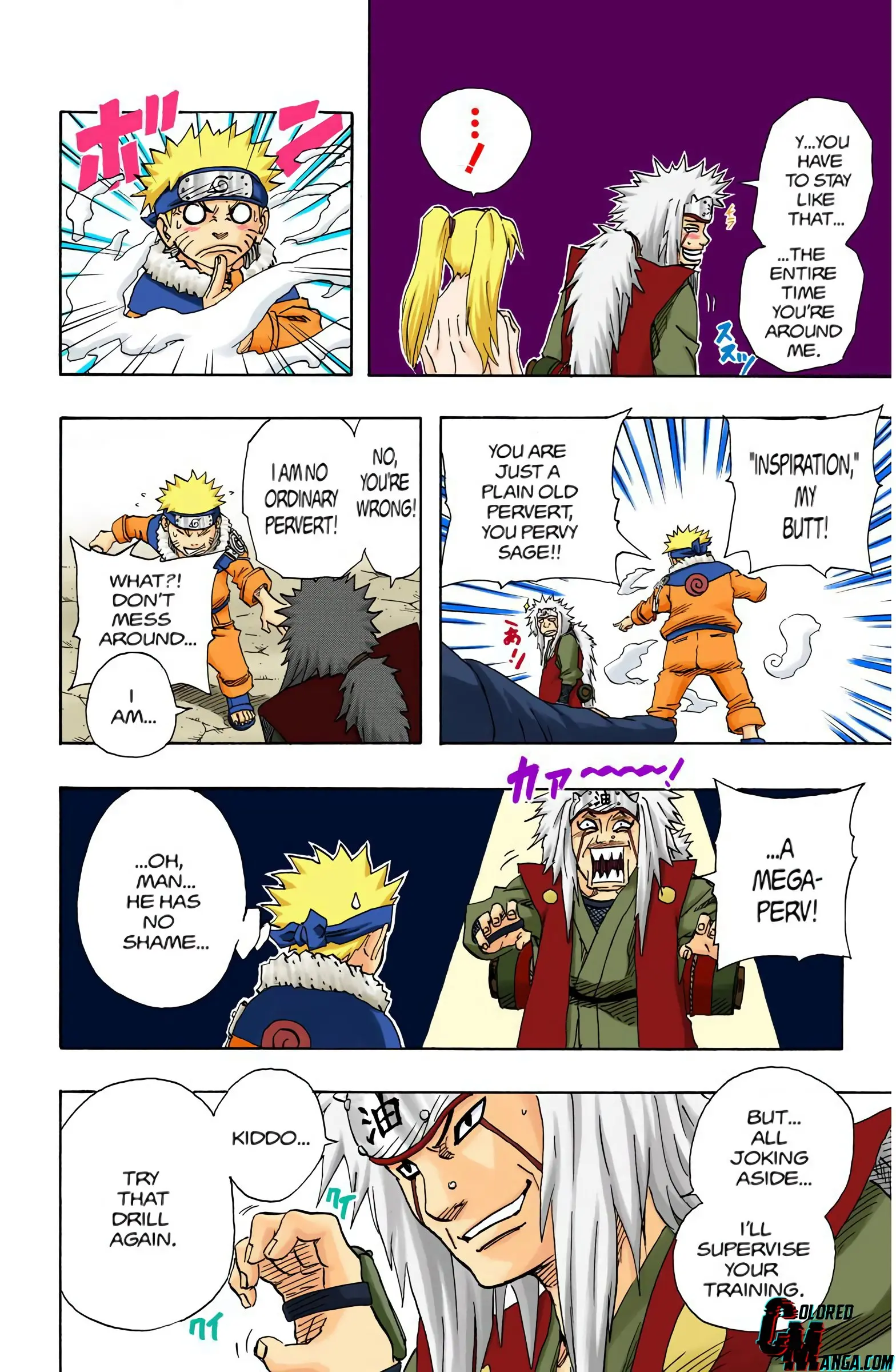 Naruto Colored Manga Online, chapter 91, page 10