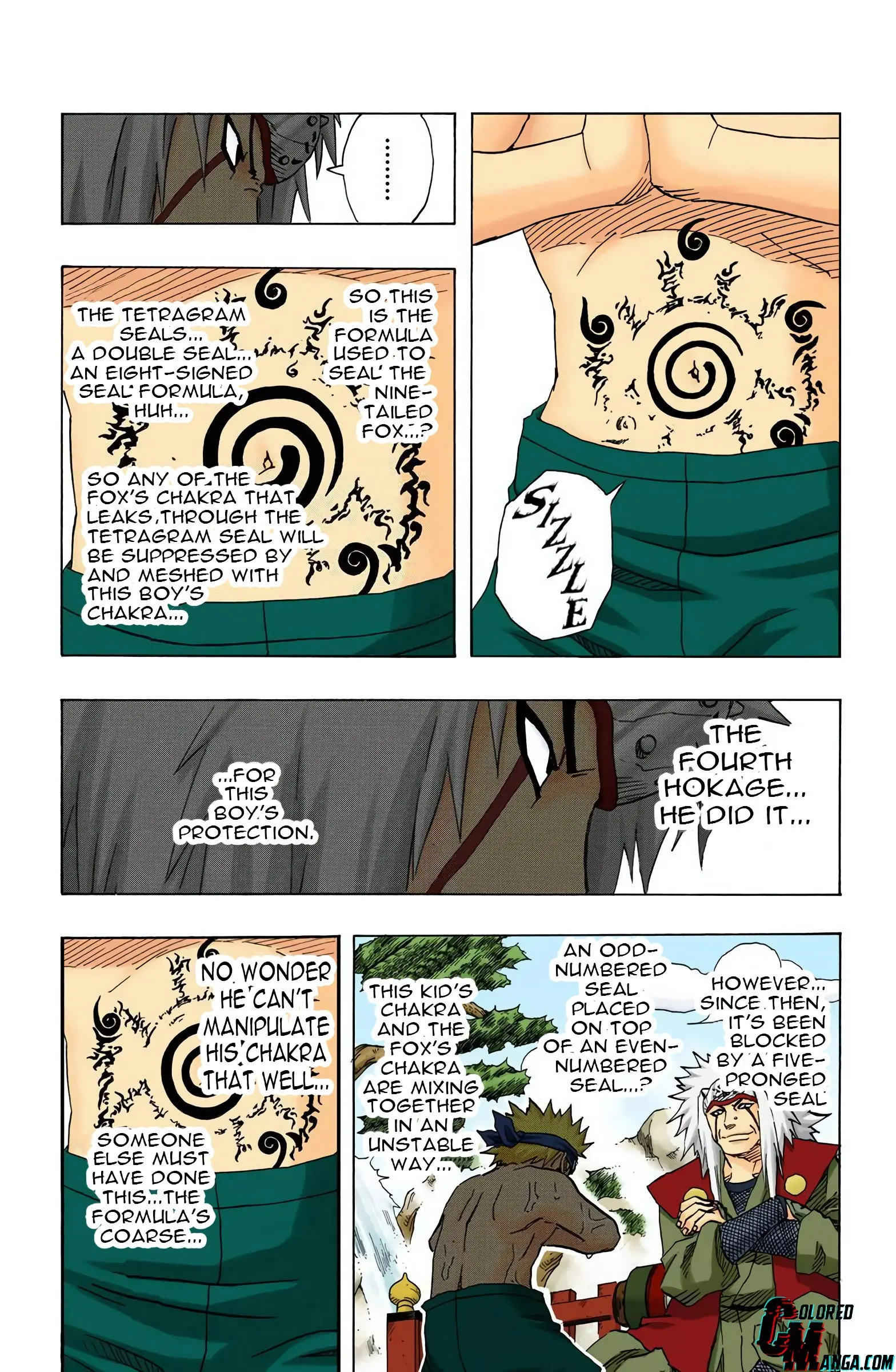 Naruto Colored Manga Online, chapter 91, page 13