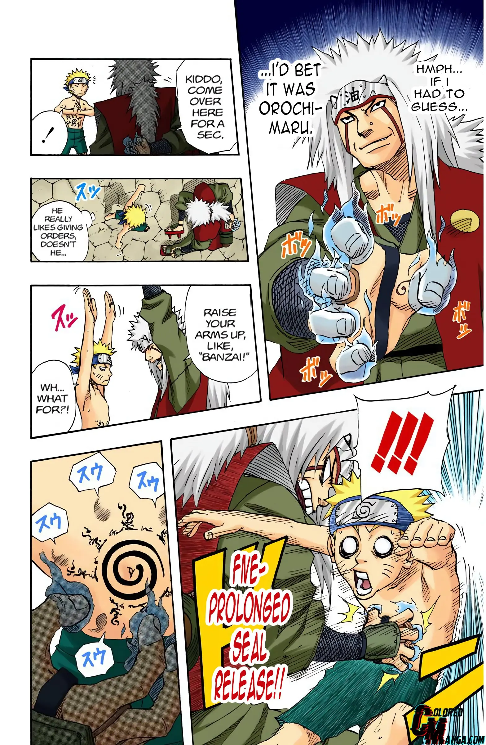 Naruto Colored Manga Online, chapter 91, page 14