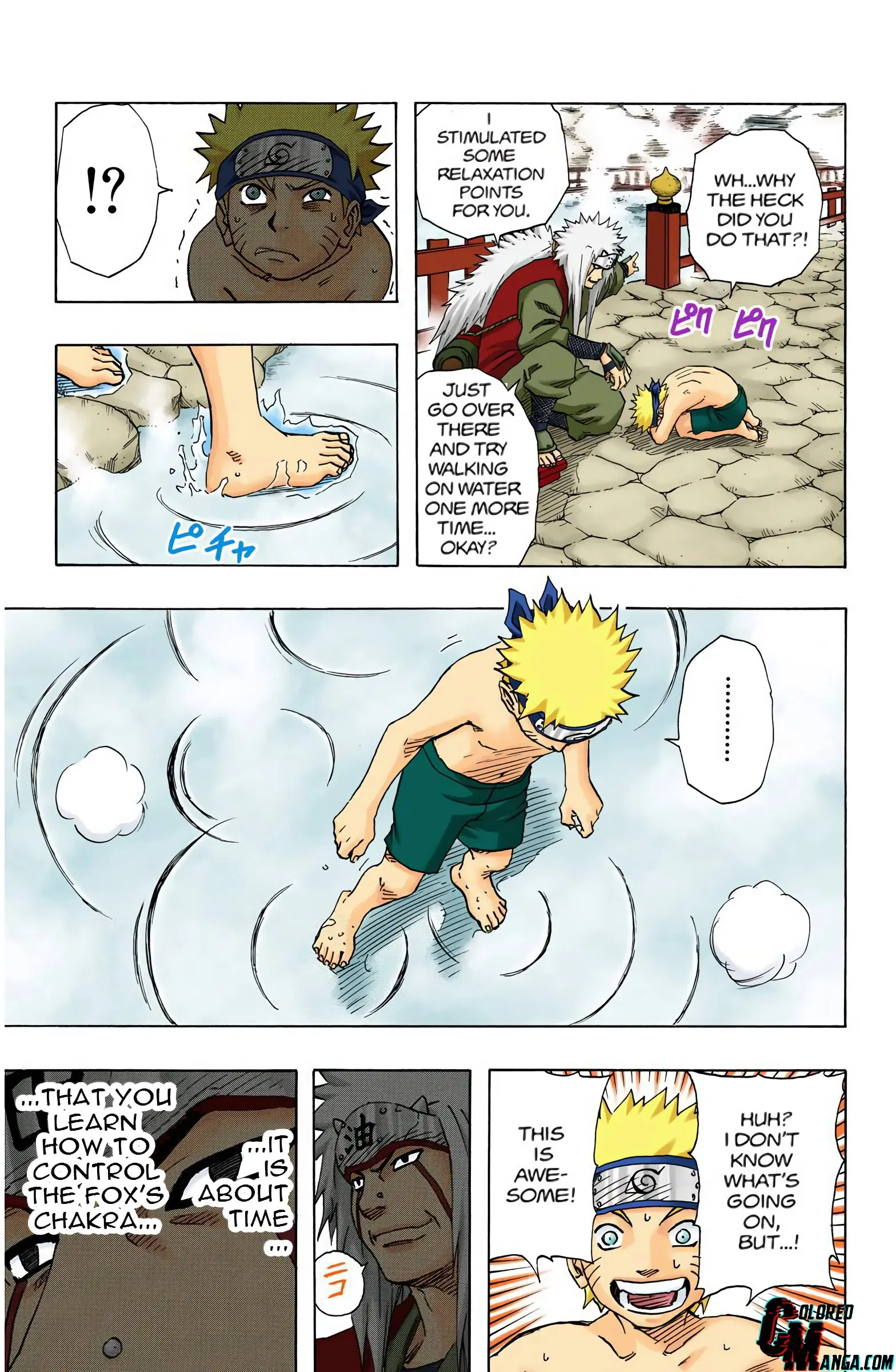 Naruto Colored Manga Online, chapter 91, page 15