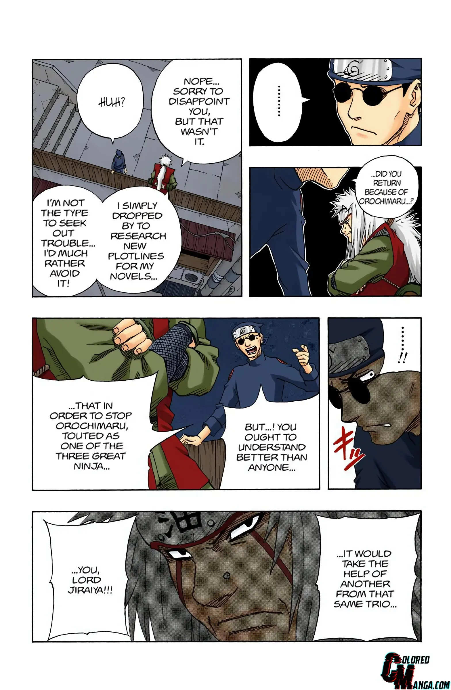 Naruto Colored Manga Online, chapter 91, page 21