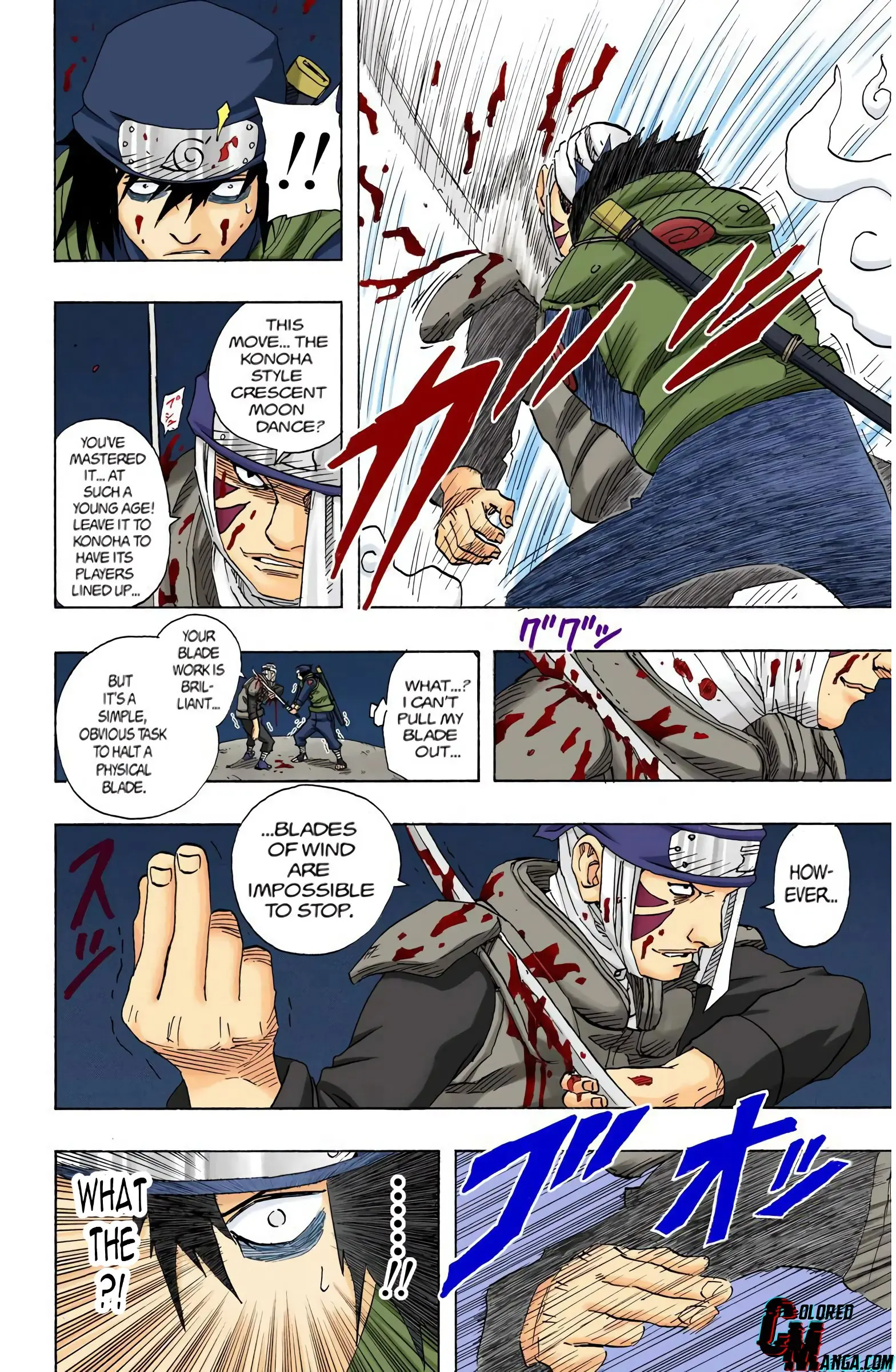 Naruto Colored Manga Online, chapter 92, page 8