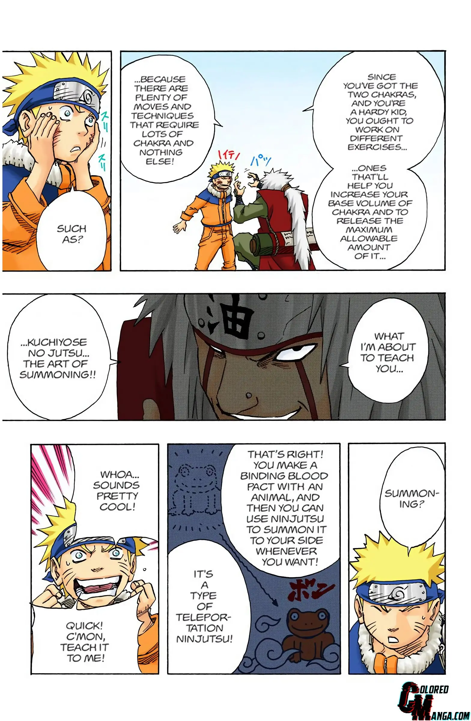 Naruto Colored Manga Online, chapter 92, page 13