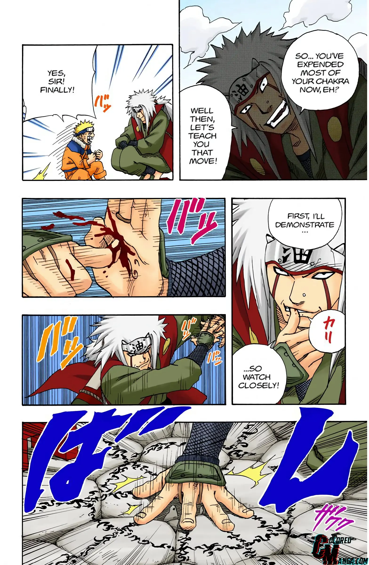 Naruto Colored Manga Online, chapter 92, page 16