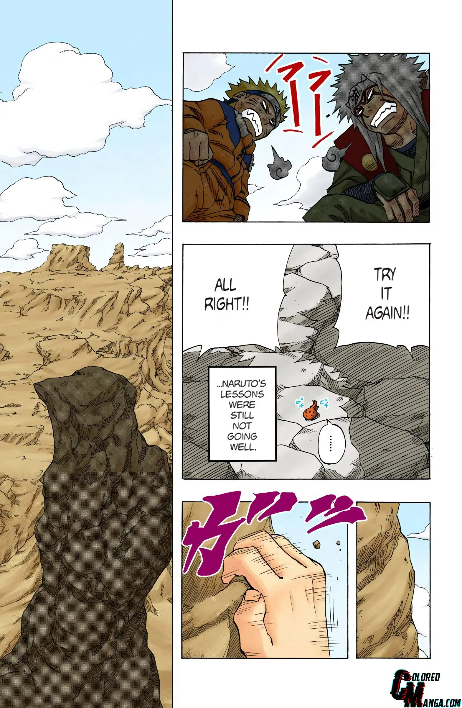 Naruto Colored Manga Online, chapter 93, page 2