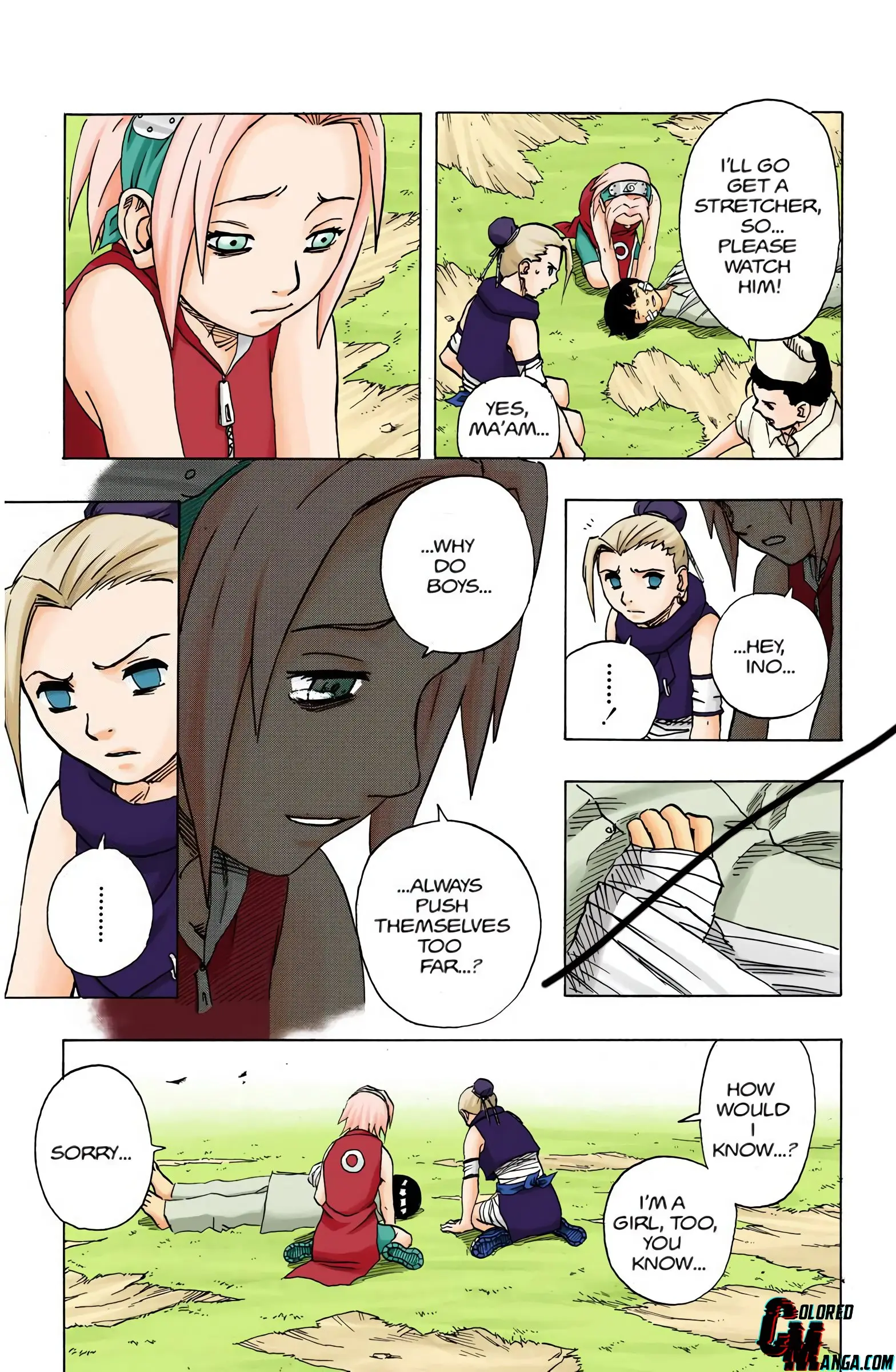 Naruto Colored Manga Online, chapter 93, page 17