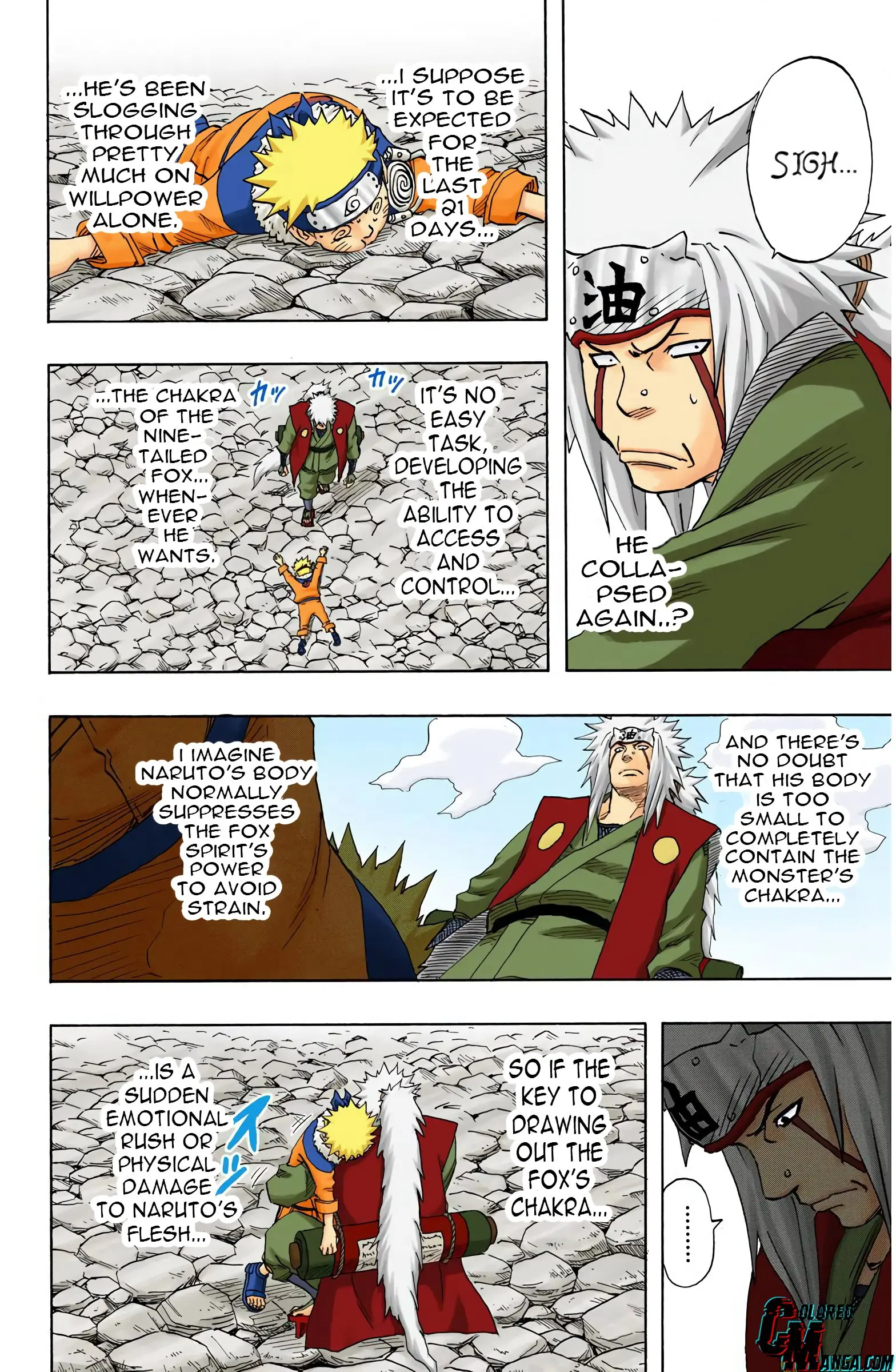 Naruto Colored Manga Online, chapter 94, page 4