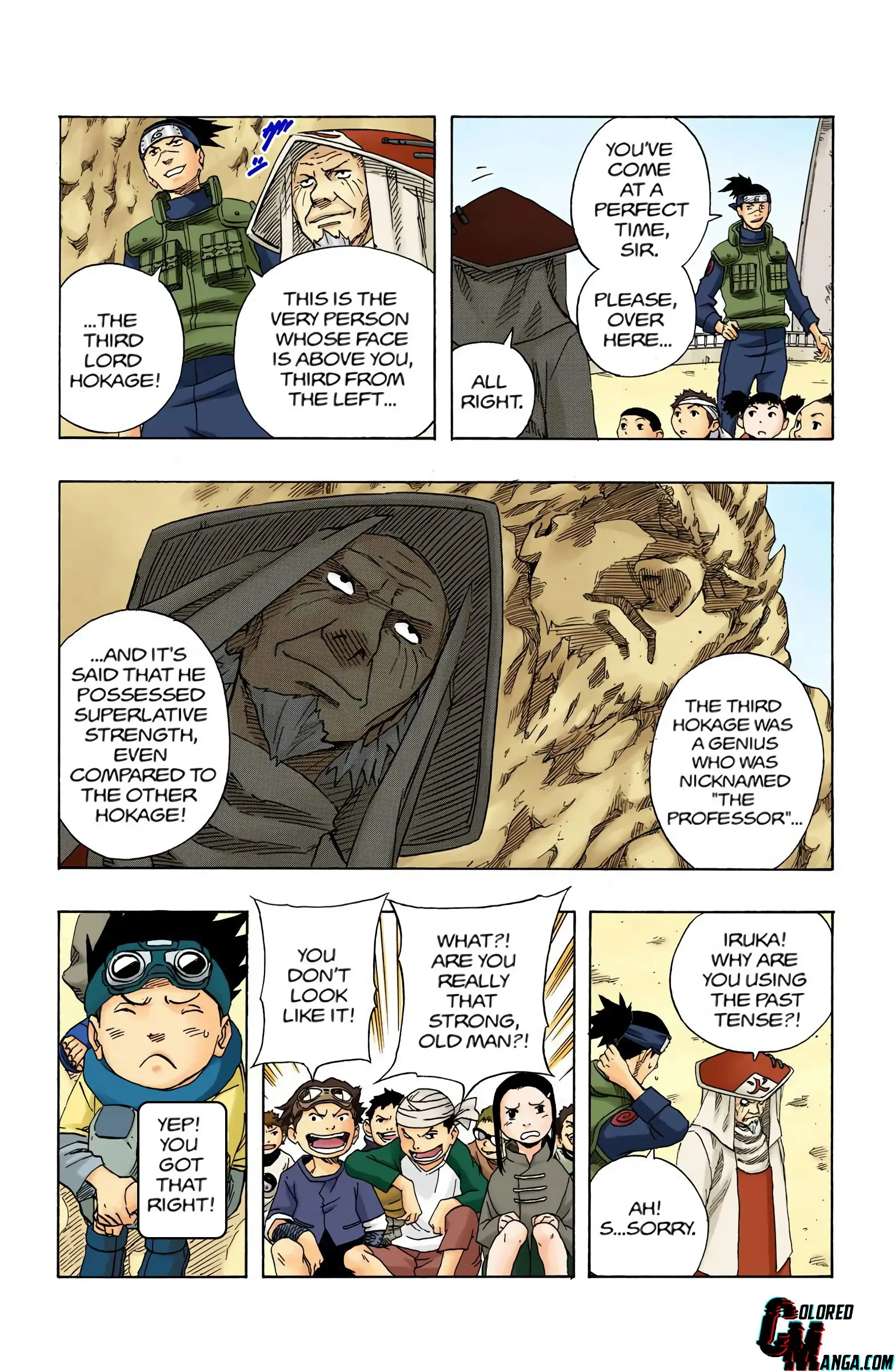 Naruto Colored Manga Online, chapter 94, page 12