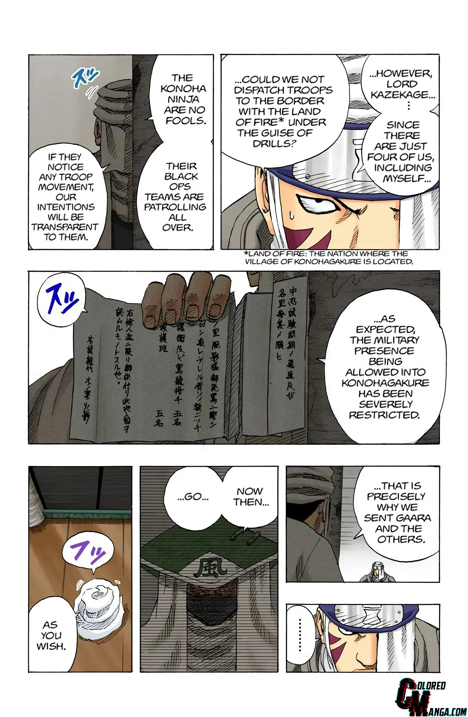 Naruto Colored Manga Online, chapter 95, page 8