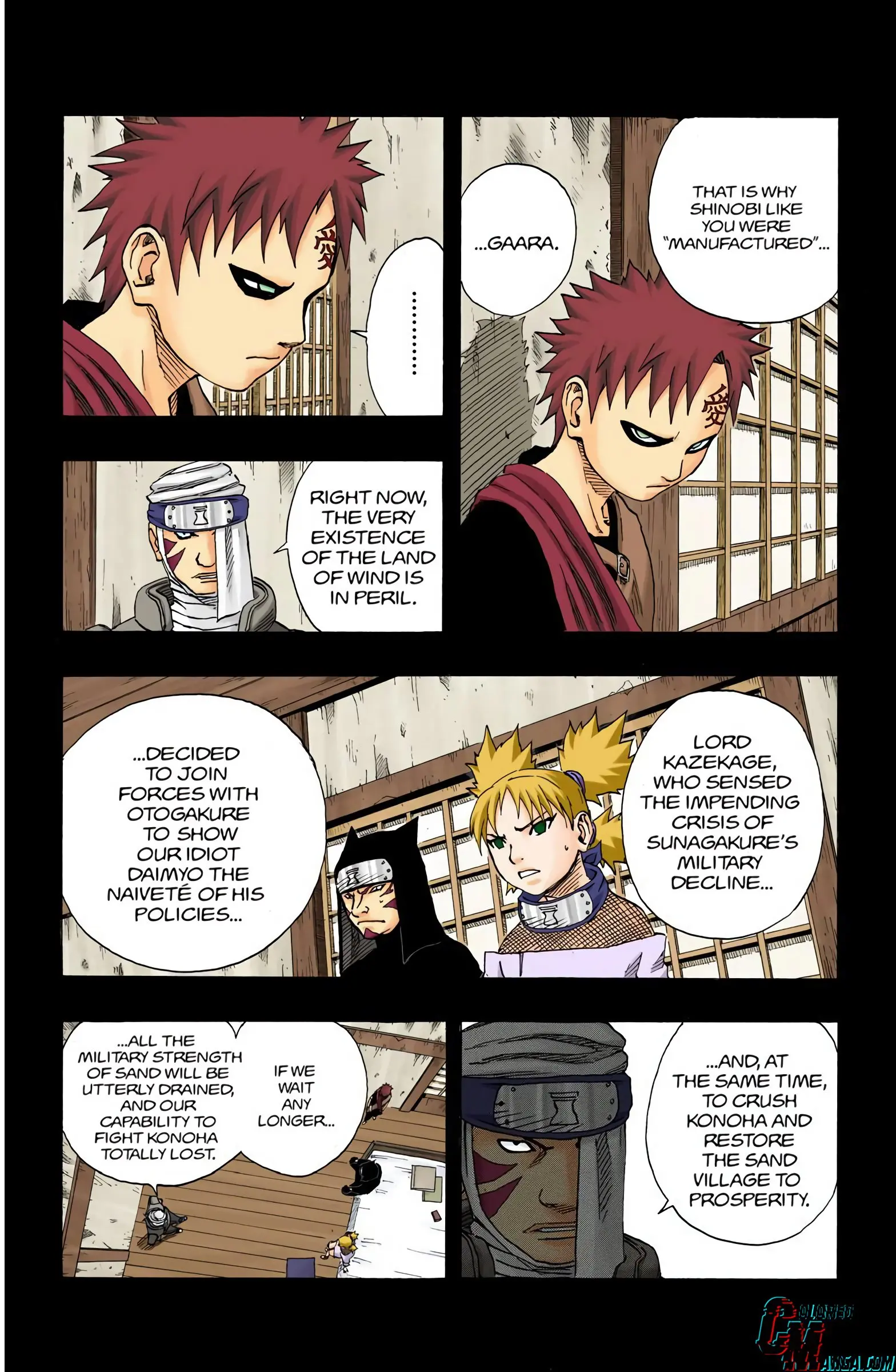 Naruto Colored Manga Online, chapter 95, page 11
