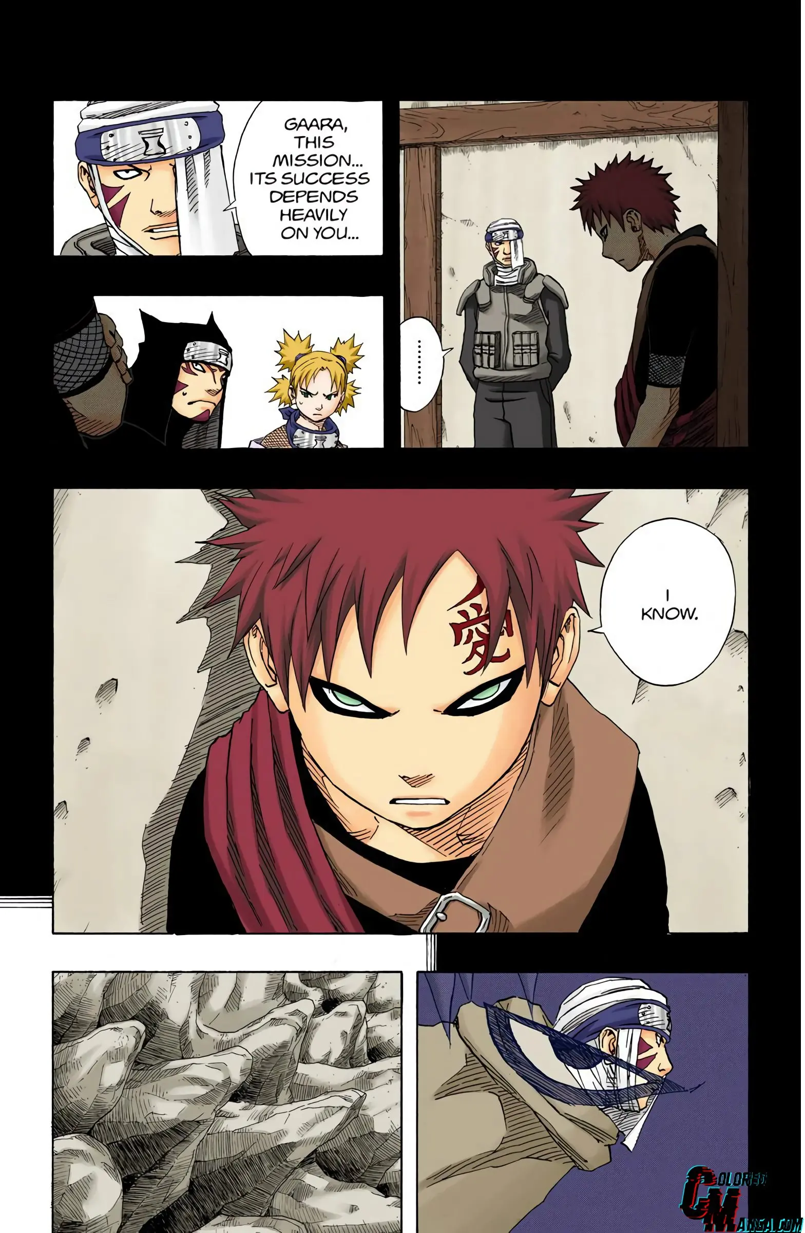Naruto Colored Manga Online, chapter 95, page 12