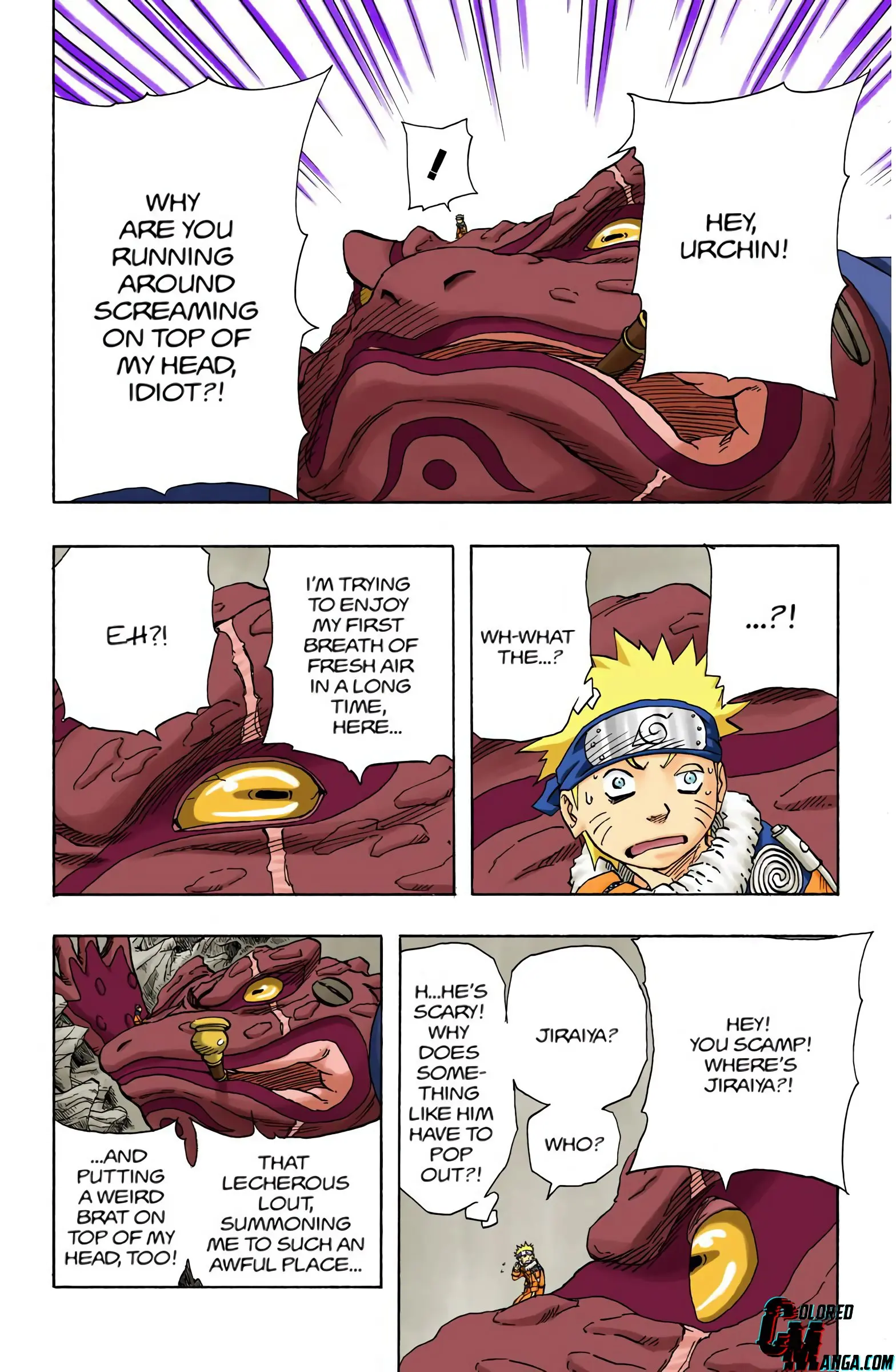 Naruto Colored Manga Online, chapter 96, page 4