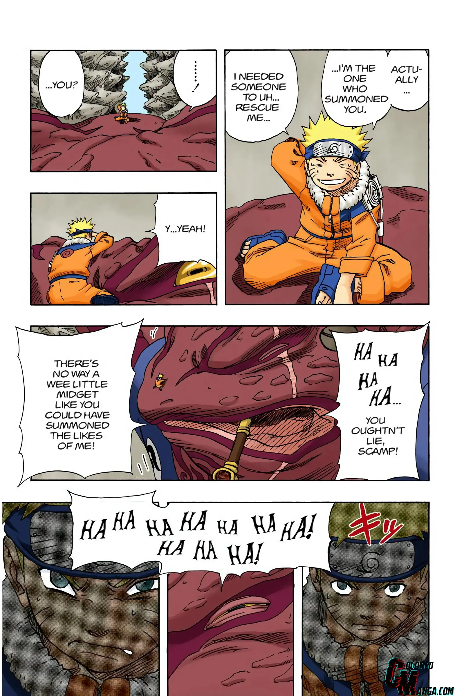 Naruto Colored Manga Online, chapter 96, page 5