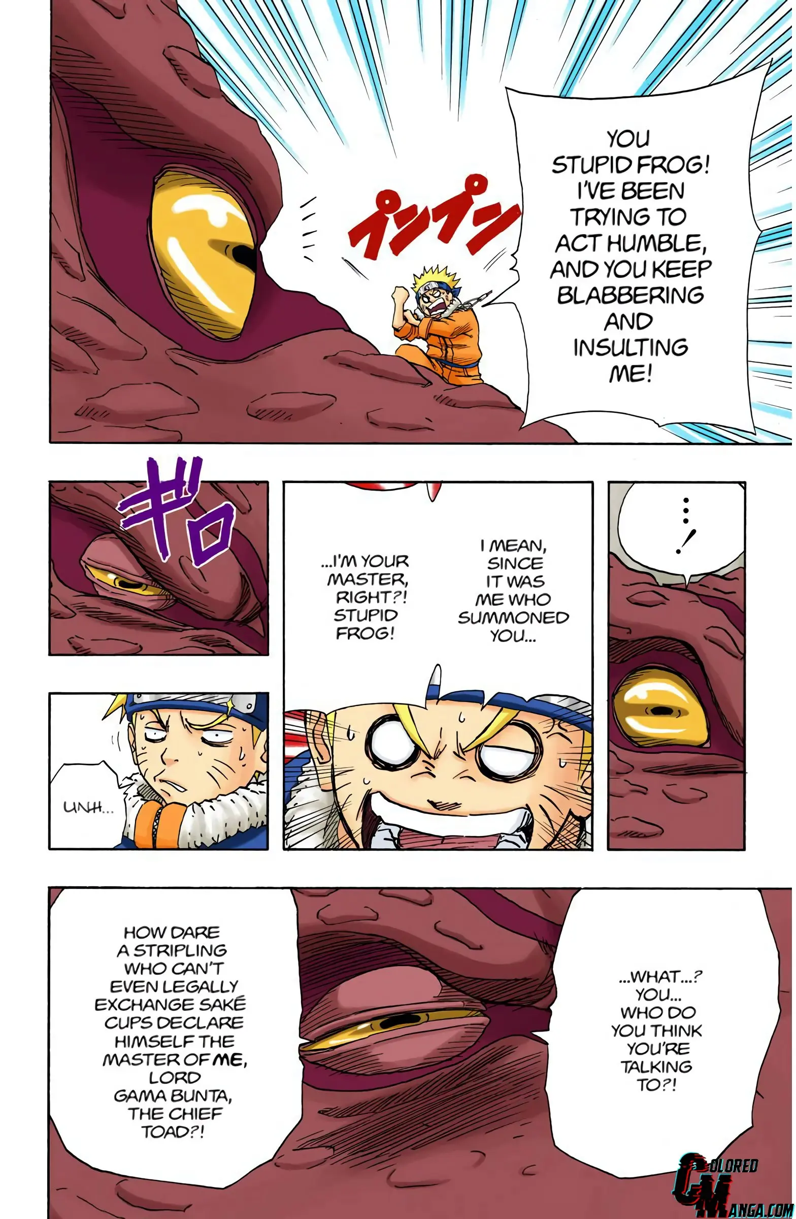 Naruto Colored Manga Online, chapter 96, page 6