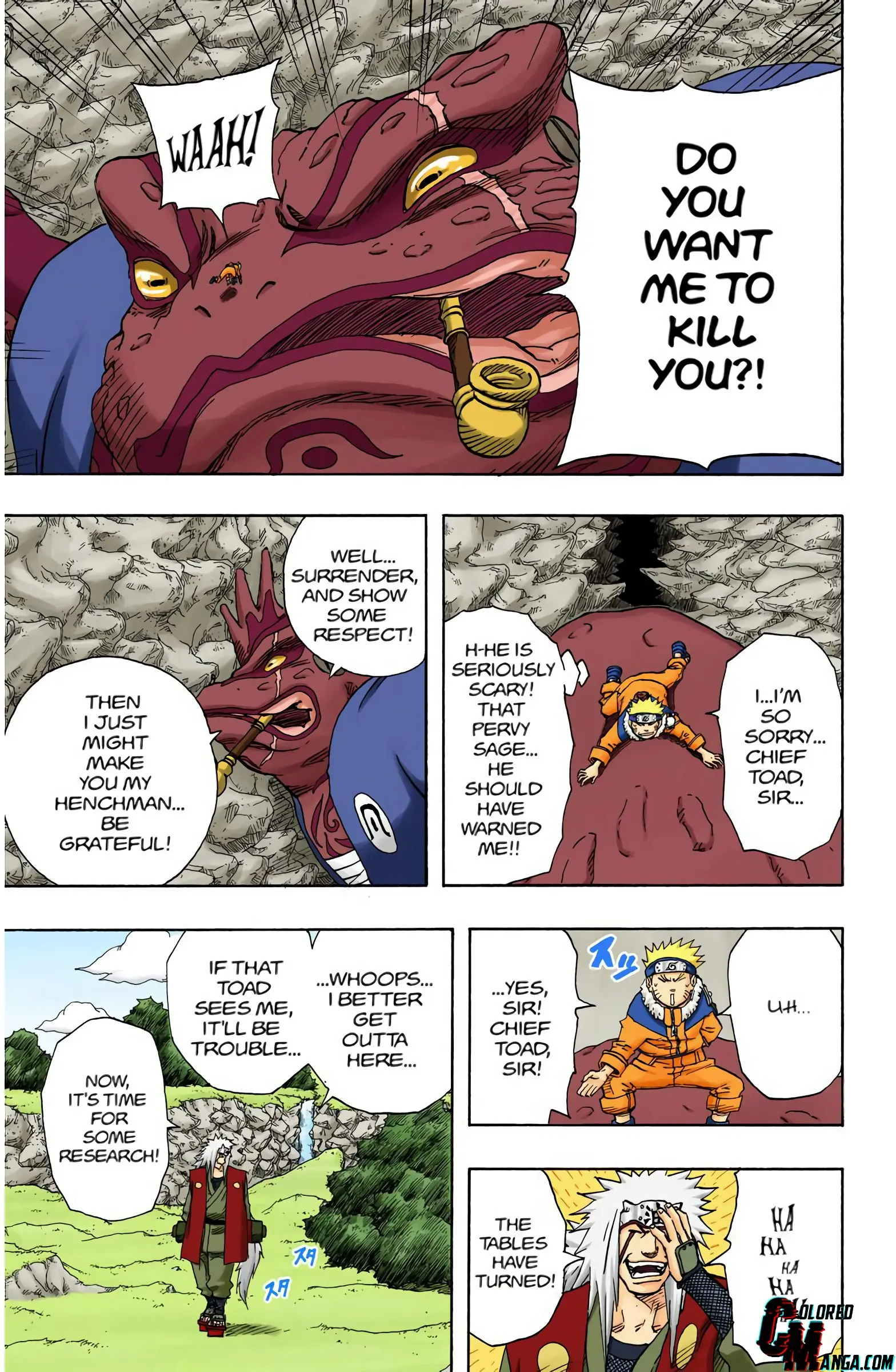 Naruto Colored Manga Online, chapter 96, page 7